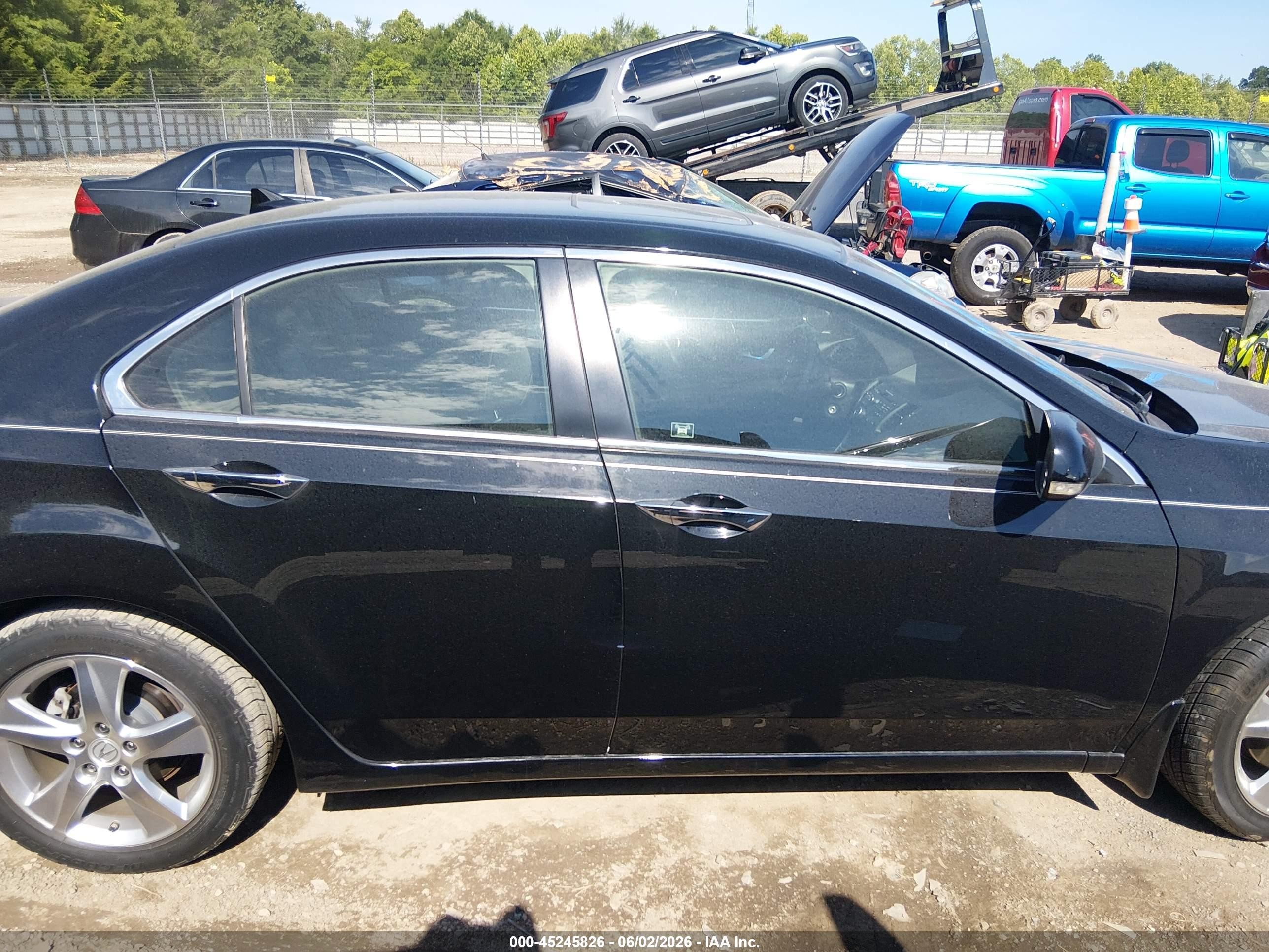 2012 Acura Tsx 2.4 Black vin: JH4CU2F41CC023554