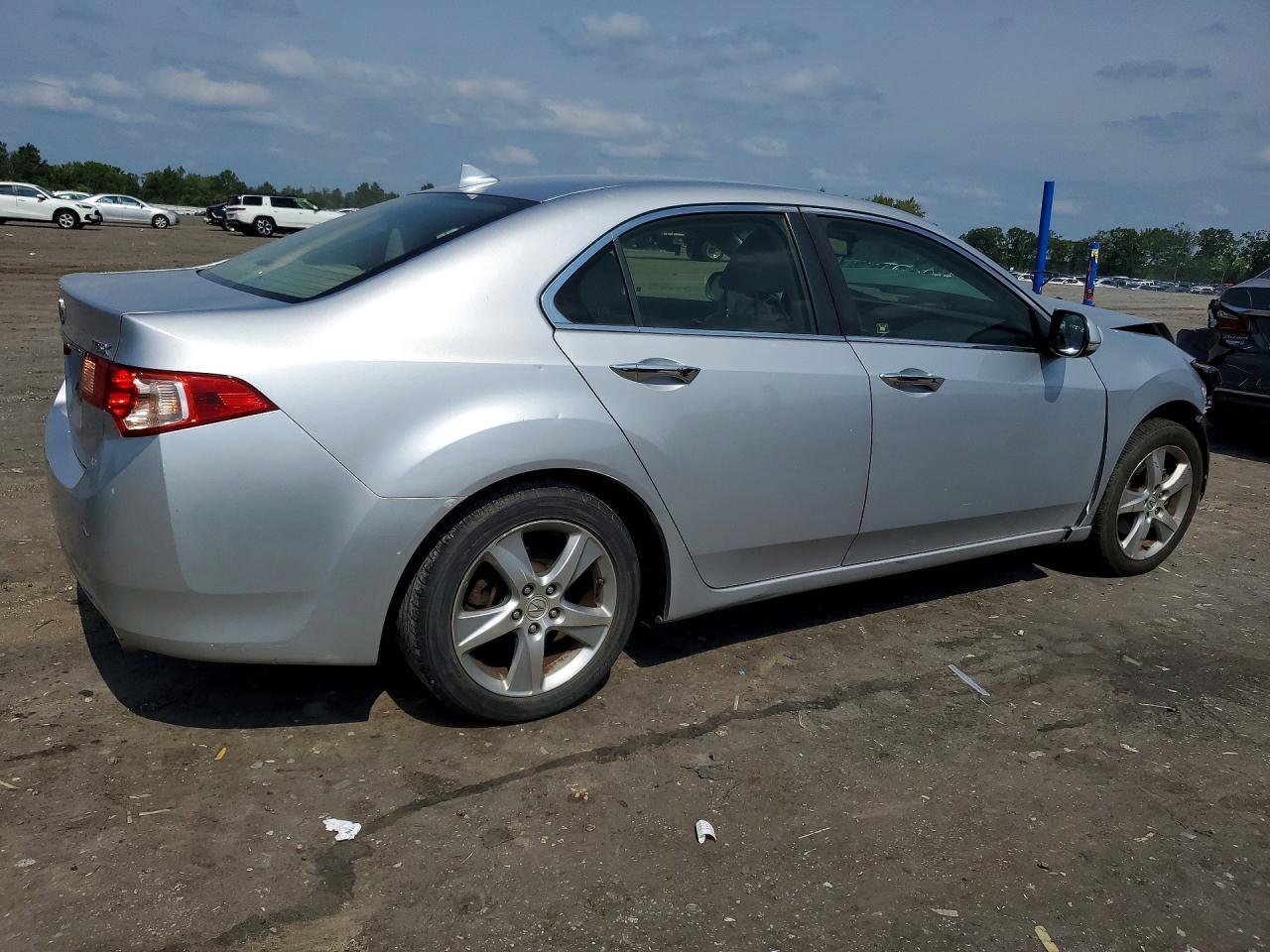 2012 Acura Tsx Silver vin: JH4CU2F41CC030942
