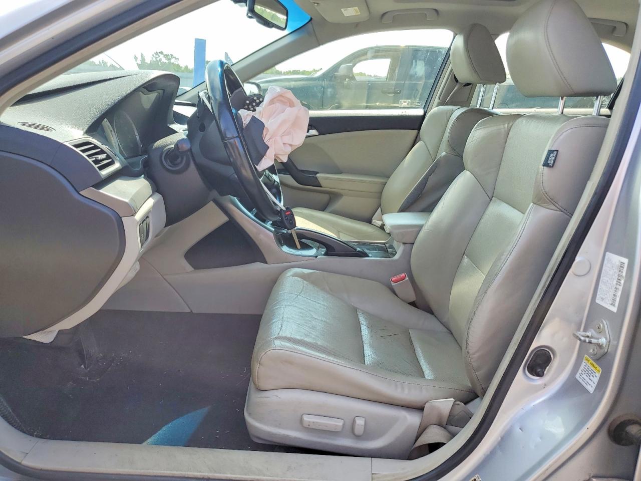 2012 Acura Tsx Silver vin: JH4CU2F41CC030942