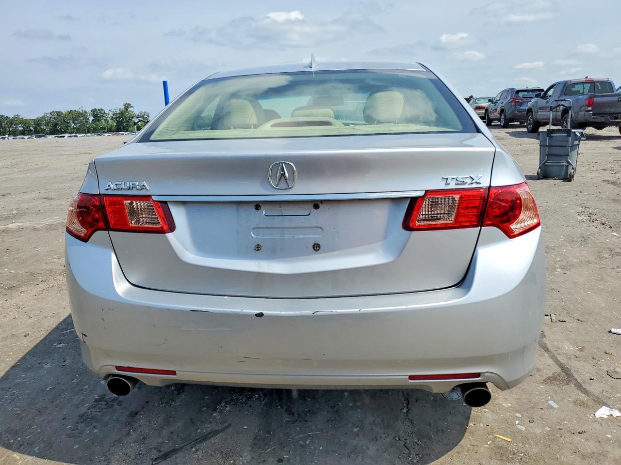 2012 Acura Tsx Silver vin: JH4CU2F41CC030942