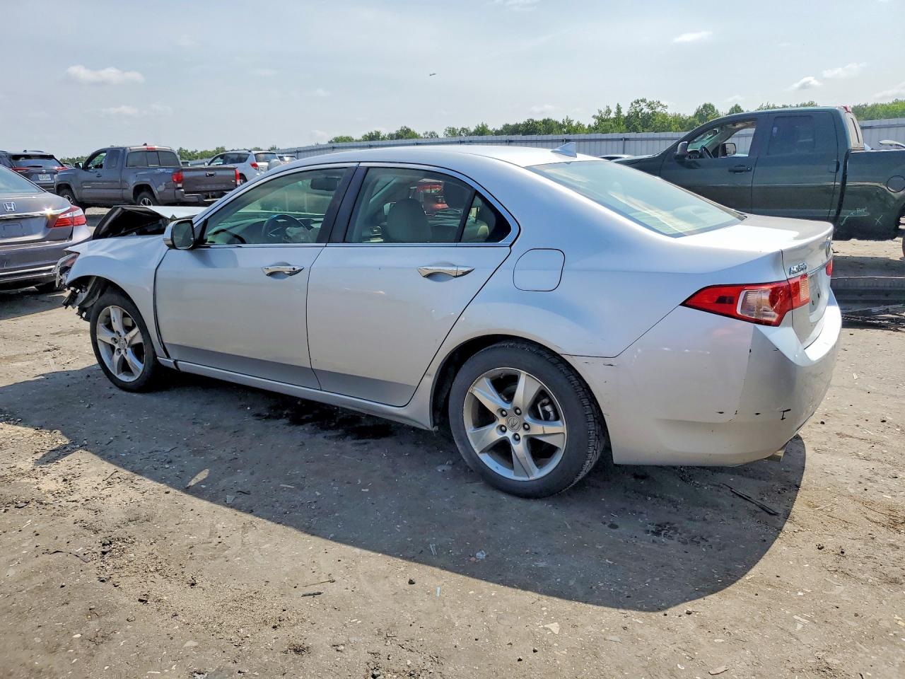 2012 Acura Tsx Silver vin: JH4CU2F41CC030942