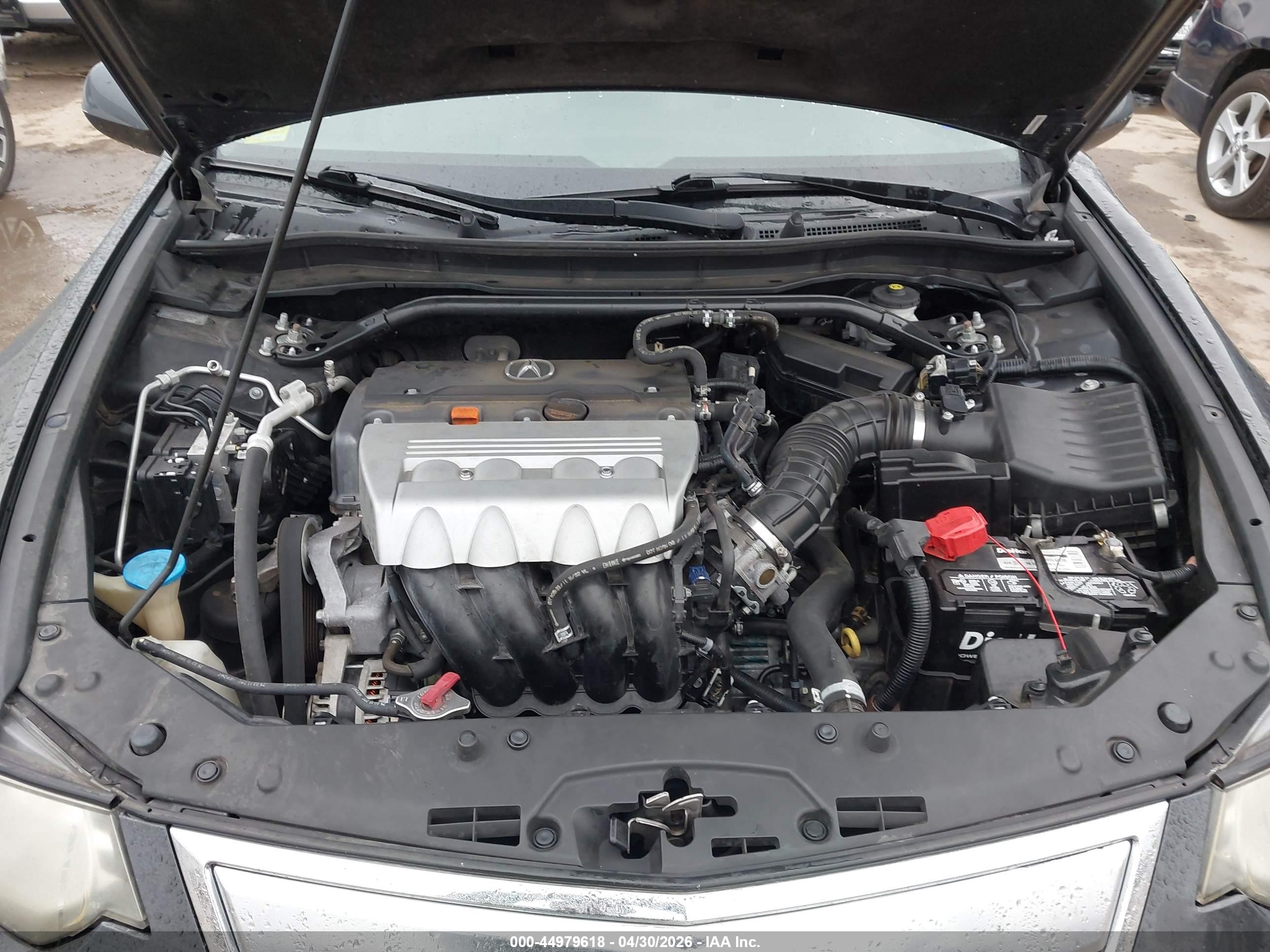 2012 Acura Tsx 2.4 Black vin: JH4CU2F42CC001174
