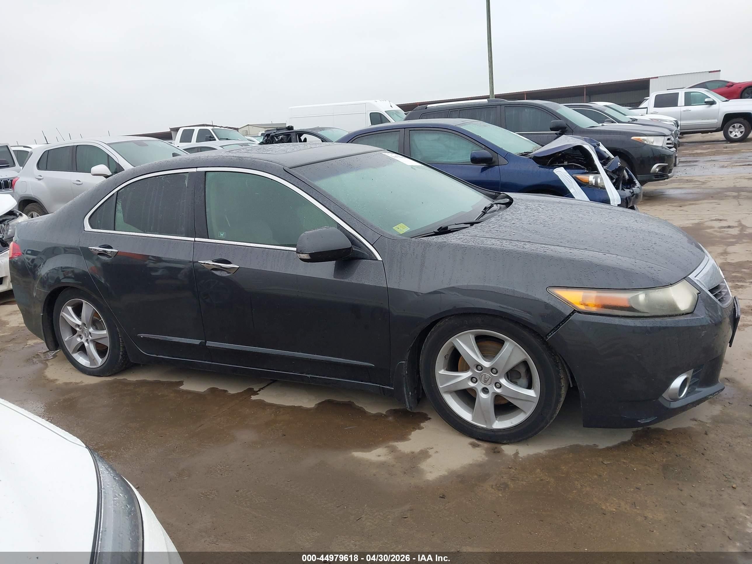 2012 Acura Tsx 2.4 Black vin: JH4CU2F42CC001174