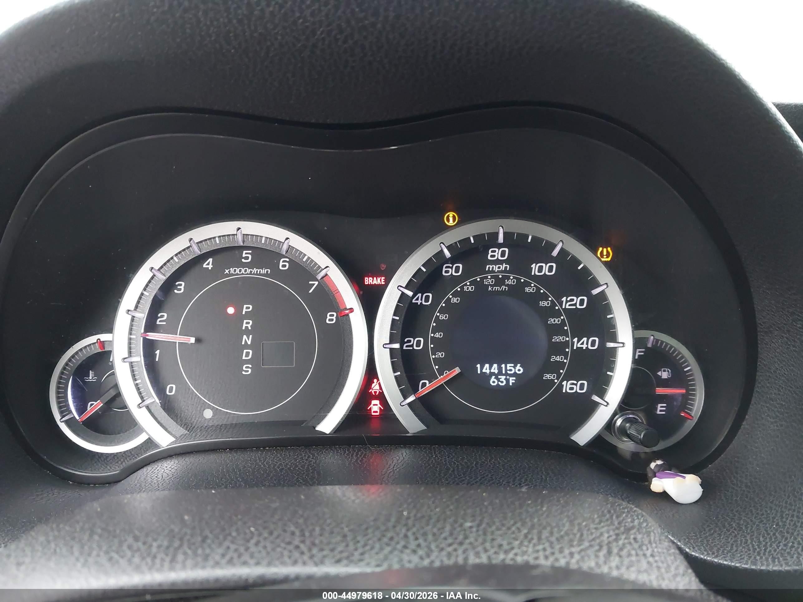 2012 Acura Tsx 2.4 Black vin: JH4CU2F42CC001174