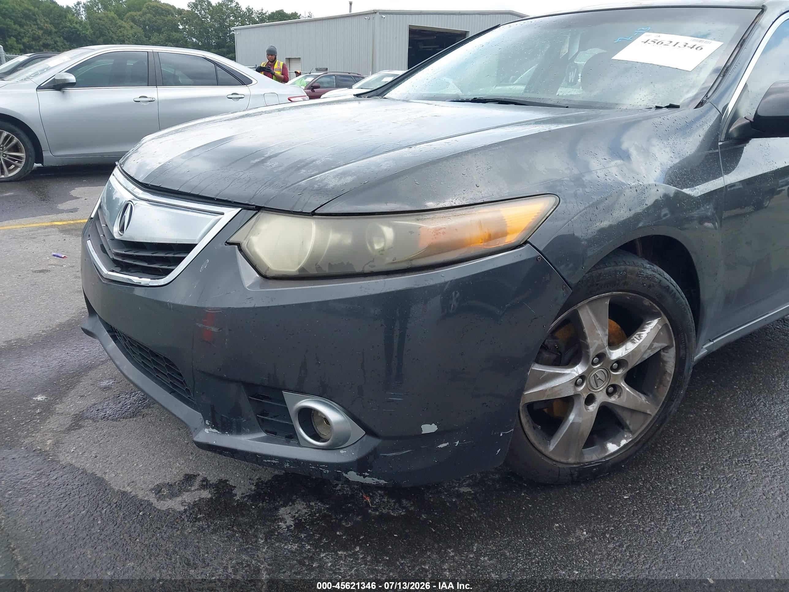 2012 Acura Tsx 2.4 Gray vin: JH4CU2F42CC004821