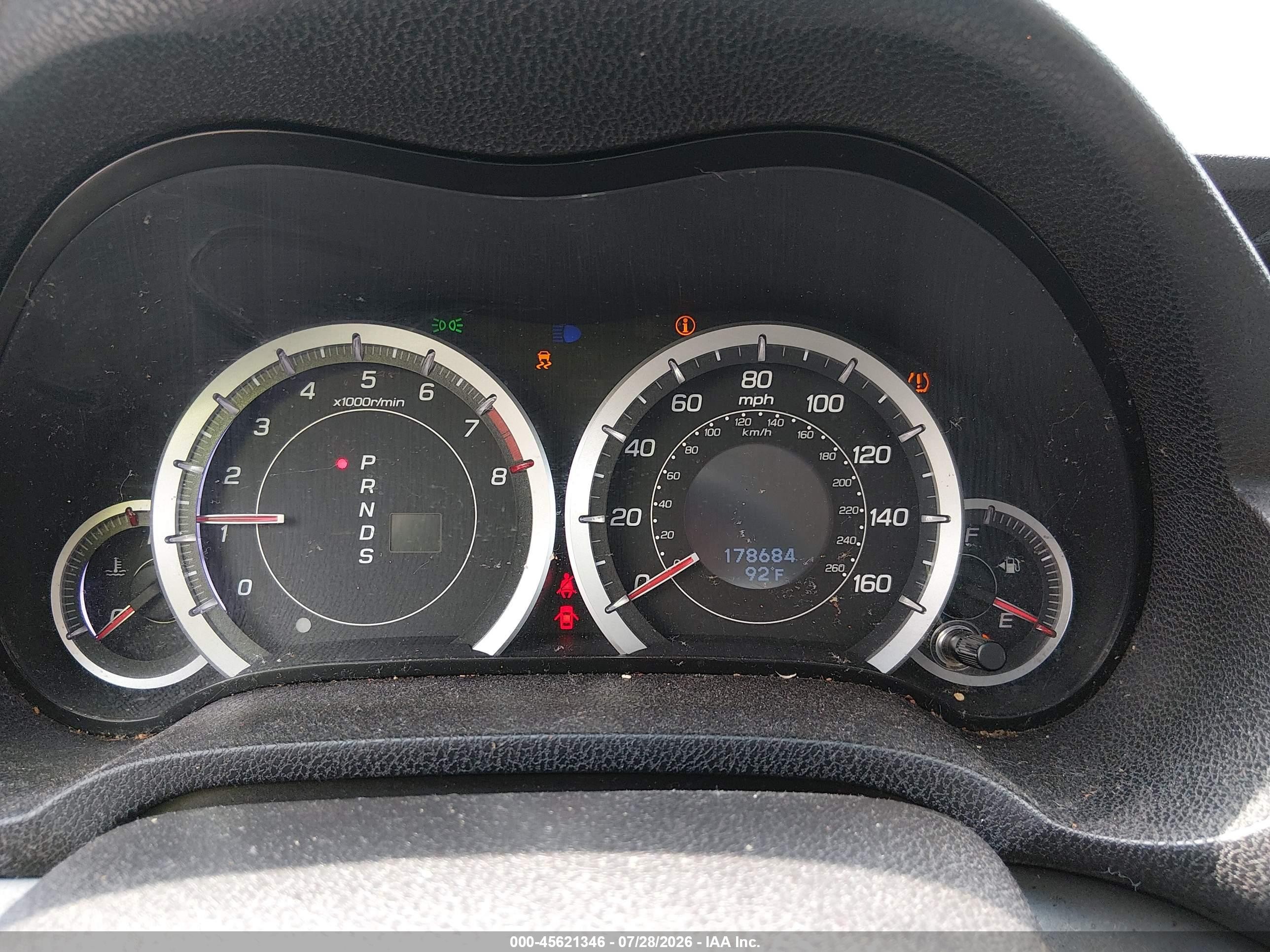 2012 Acura Tsx 2.4 Gray vin: JH4CU2F42CC004821