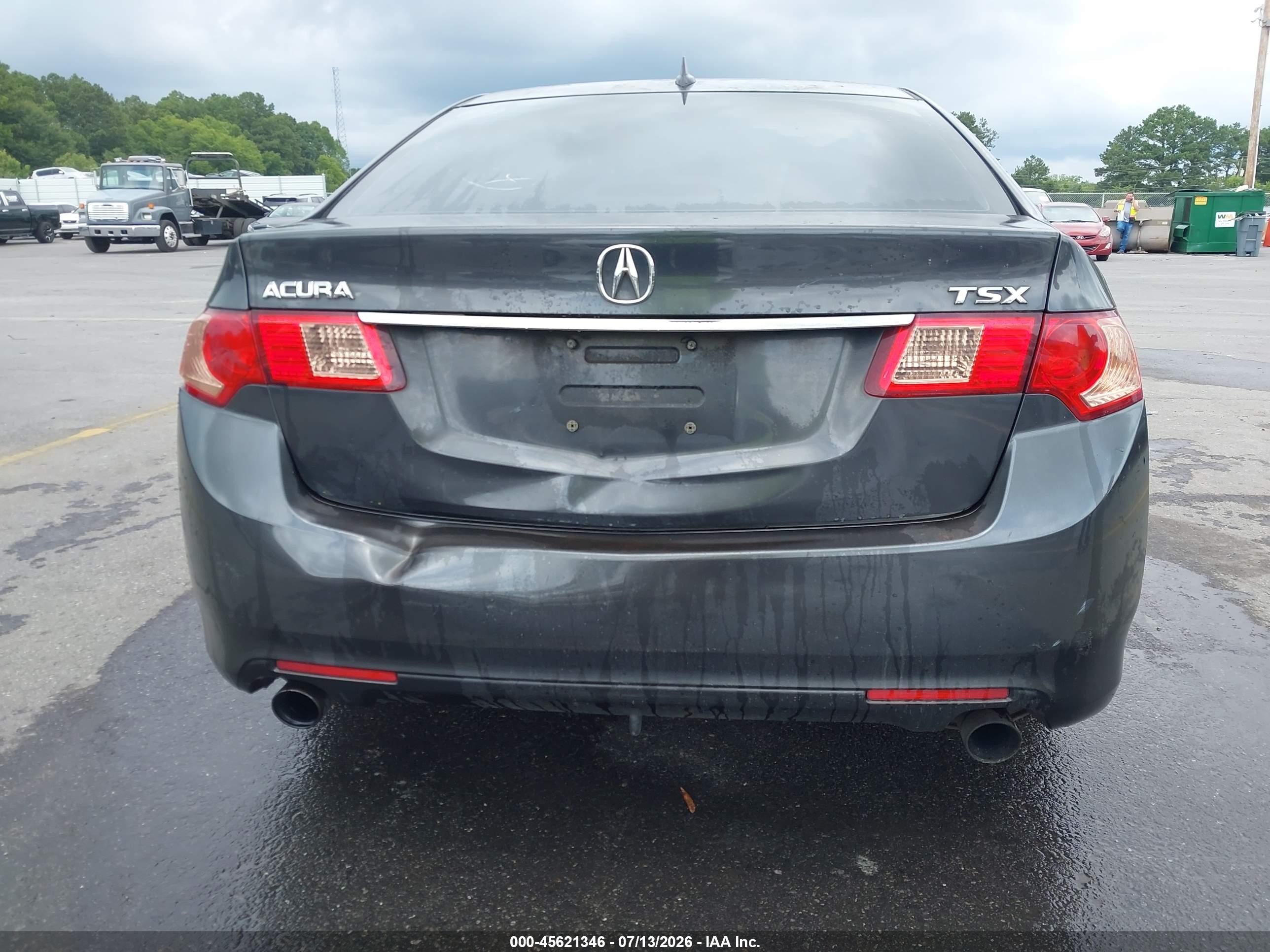 2012 Acura Tsx 2.4 Gray vin: JH4CU2F42CC004821