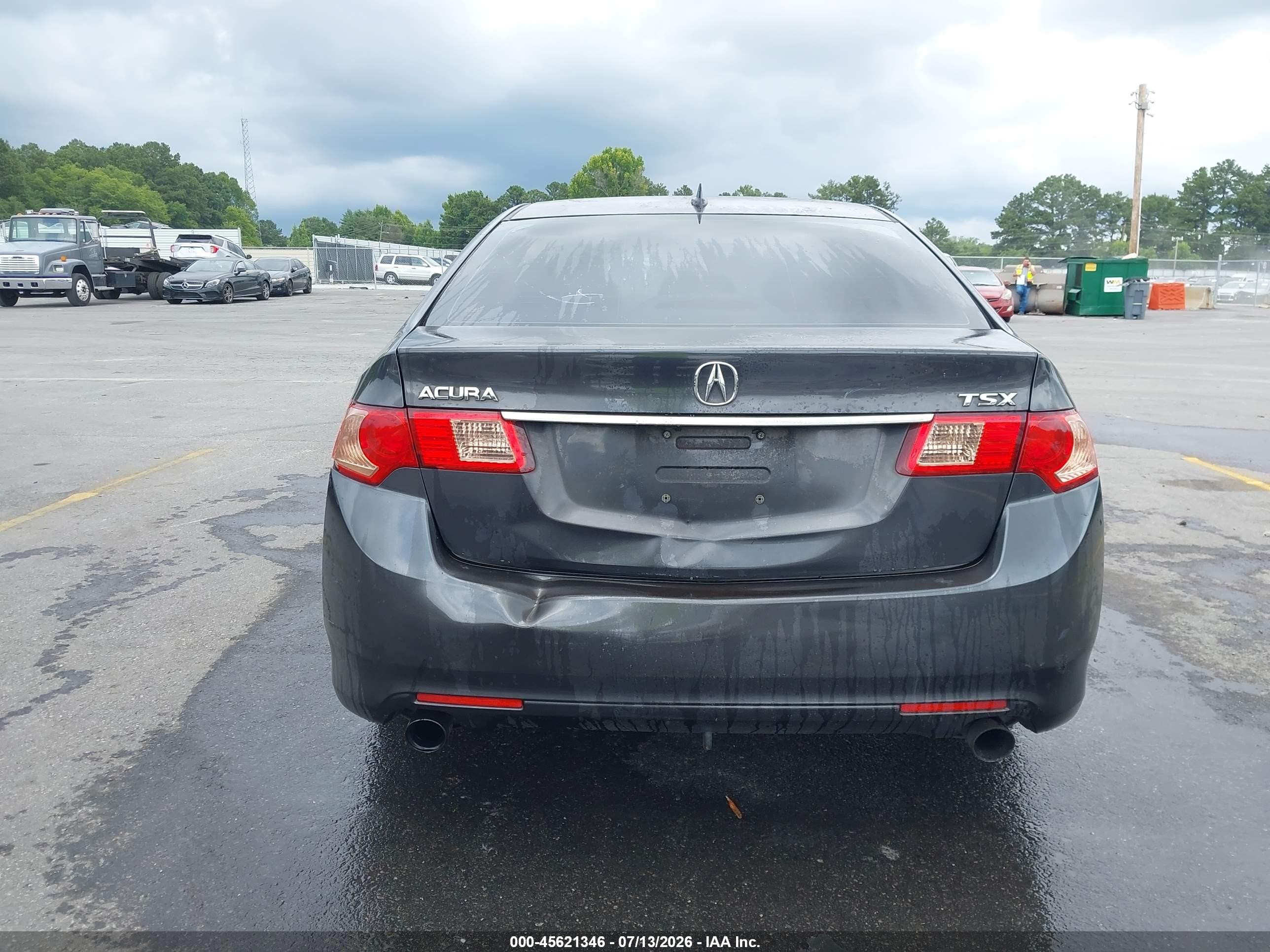 2012 Acura Tsx 2.4 Gray vin: JH4CU2F42CC004821