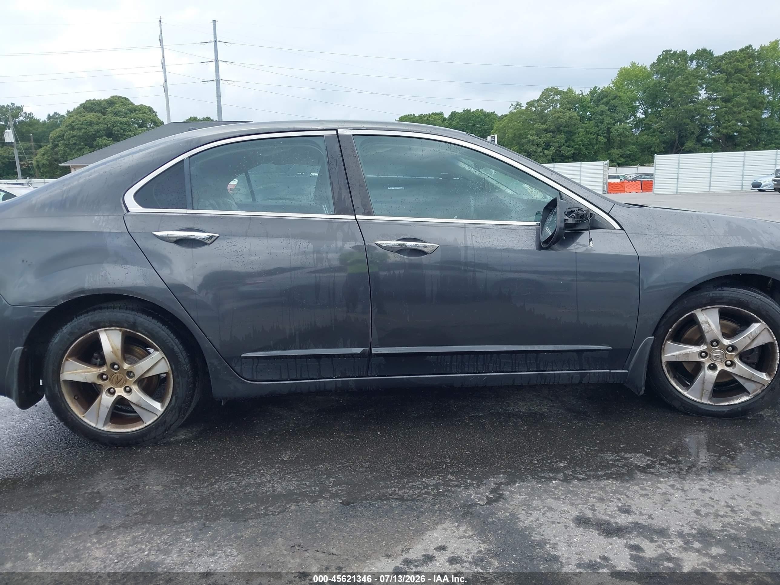 2012 Acura Tsx 2.4 Gray vin: JH4CU2F42CC004821