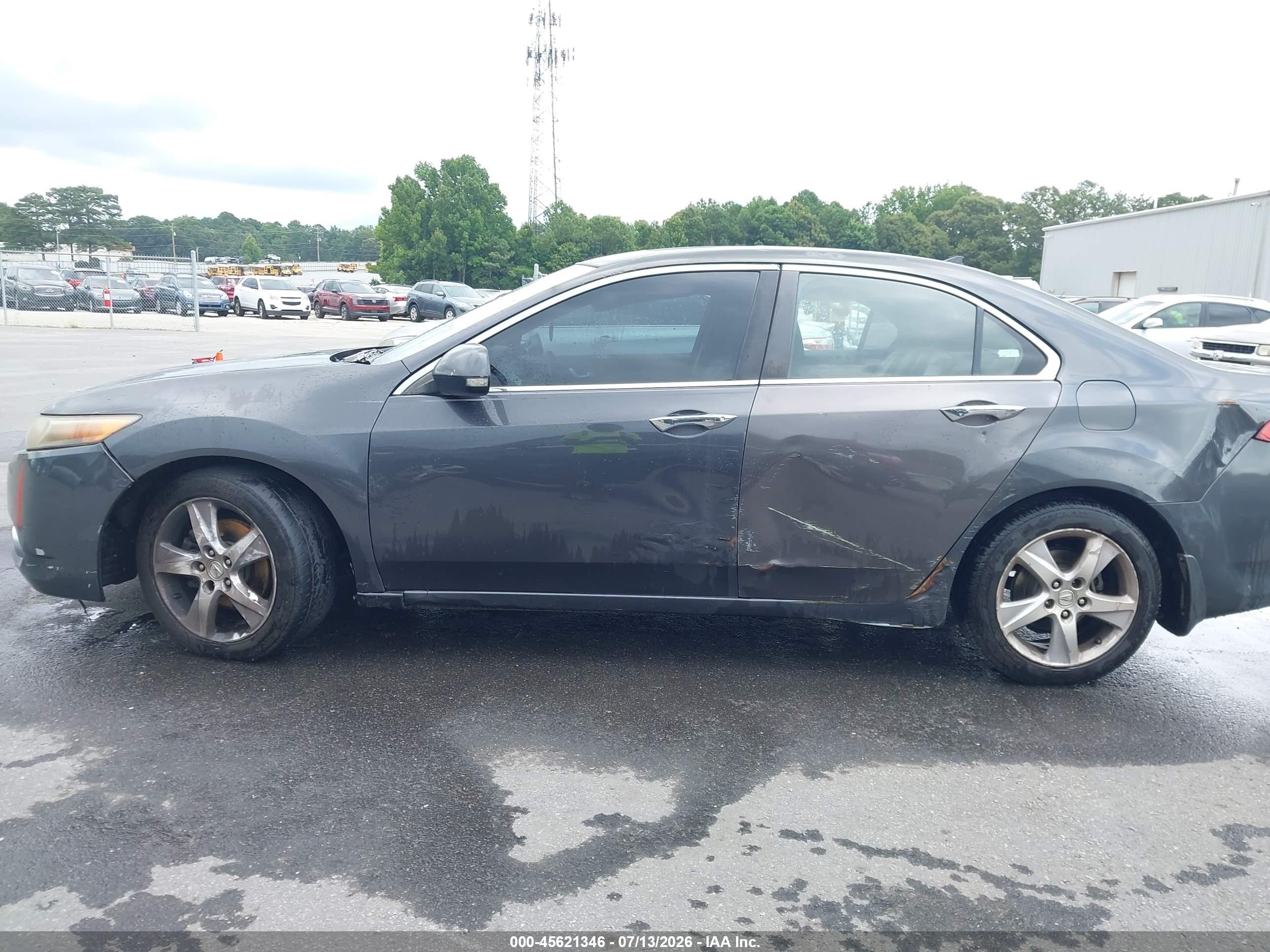2012 Acura Tsx 2.4 Gray vin: JH4CU2F42CC004821