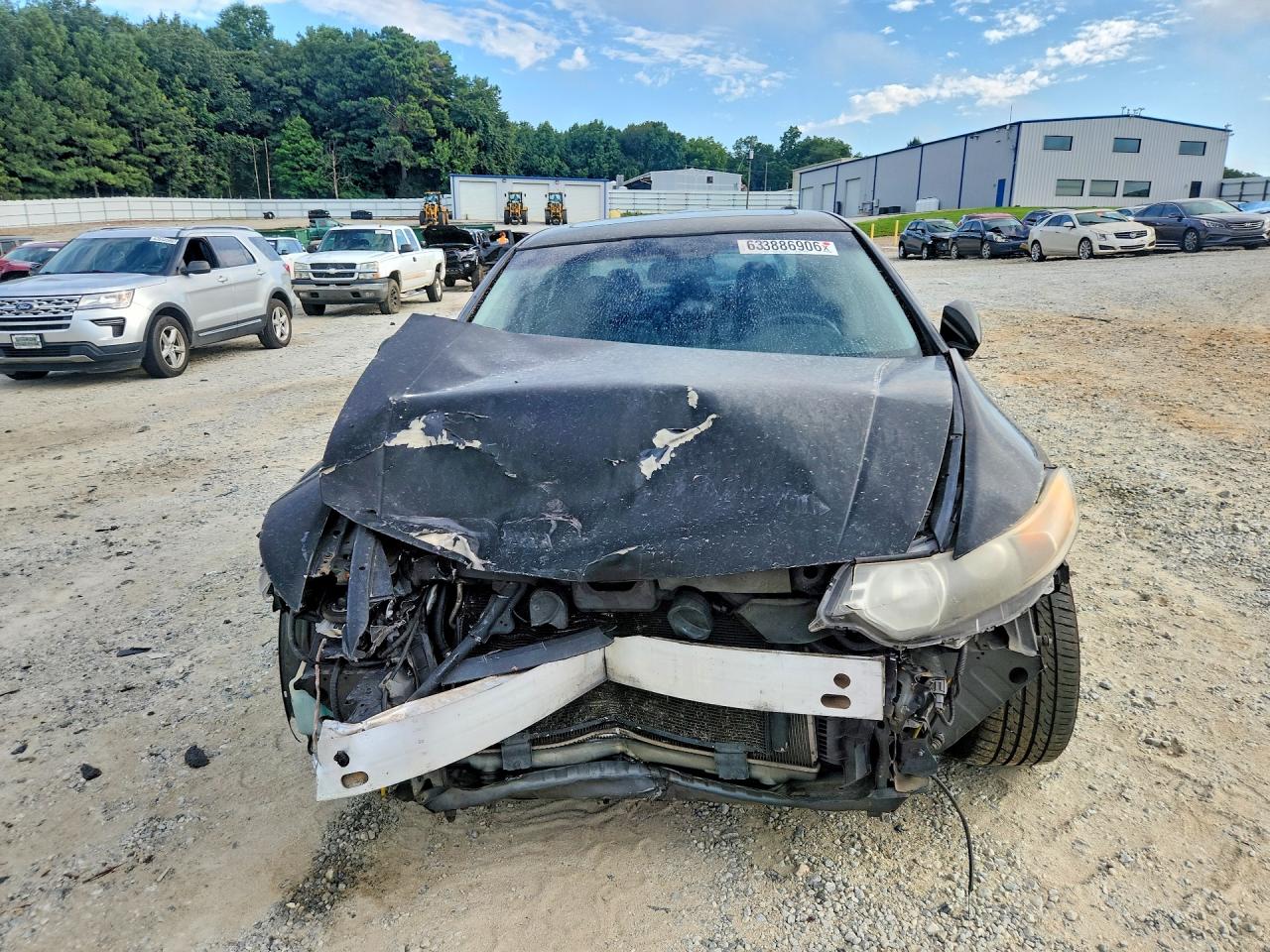 2012 Acura Tsx Black vin: JH4CU2F42CC010375