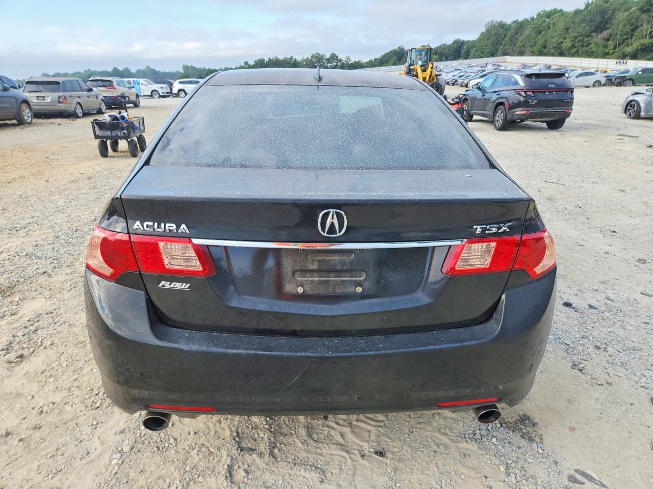 2012 Acura Tsx Black vin: JH4CU2F42CC010375