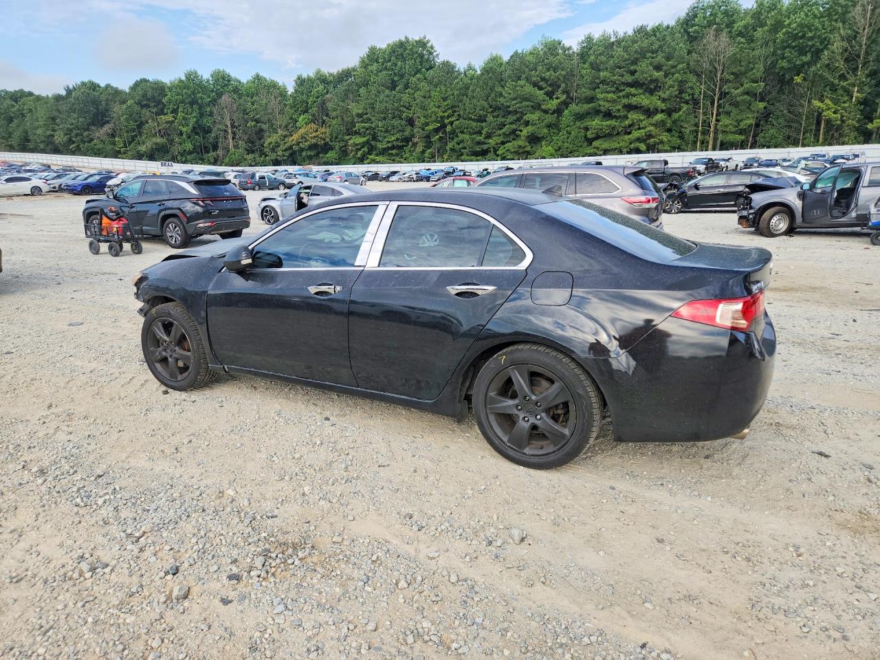 2012 Acura Tsx Black vin: JH4CU2F42CC010375