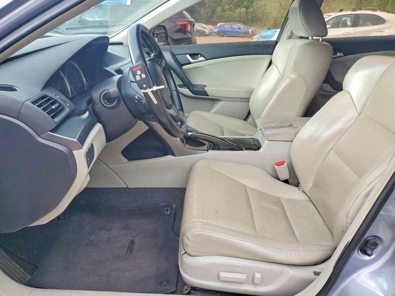 2012 Acura Tsx Silver vin: JH4CU2F42CC013423