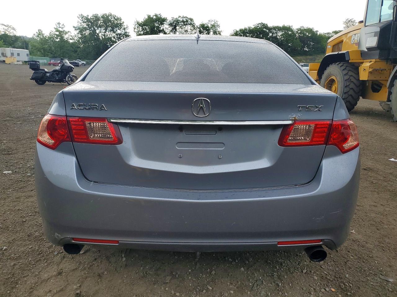 2012 Acura Tsx Silver vin: JH4CU2F42CC013423