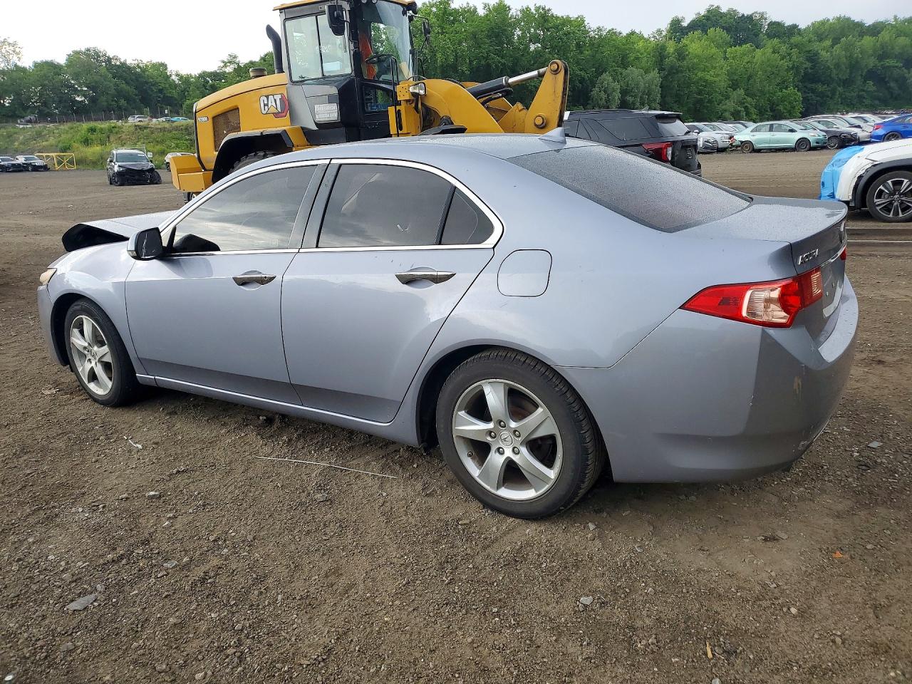 2012 Acura Tsx Silver vin: JH4CU2F42CC013423