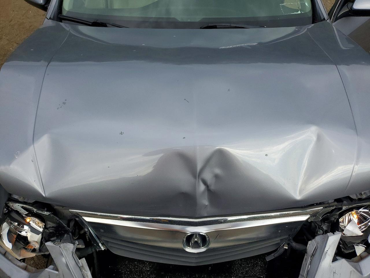 2012 Acura Tsx Silver vin: JH4CU2F42CC013423