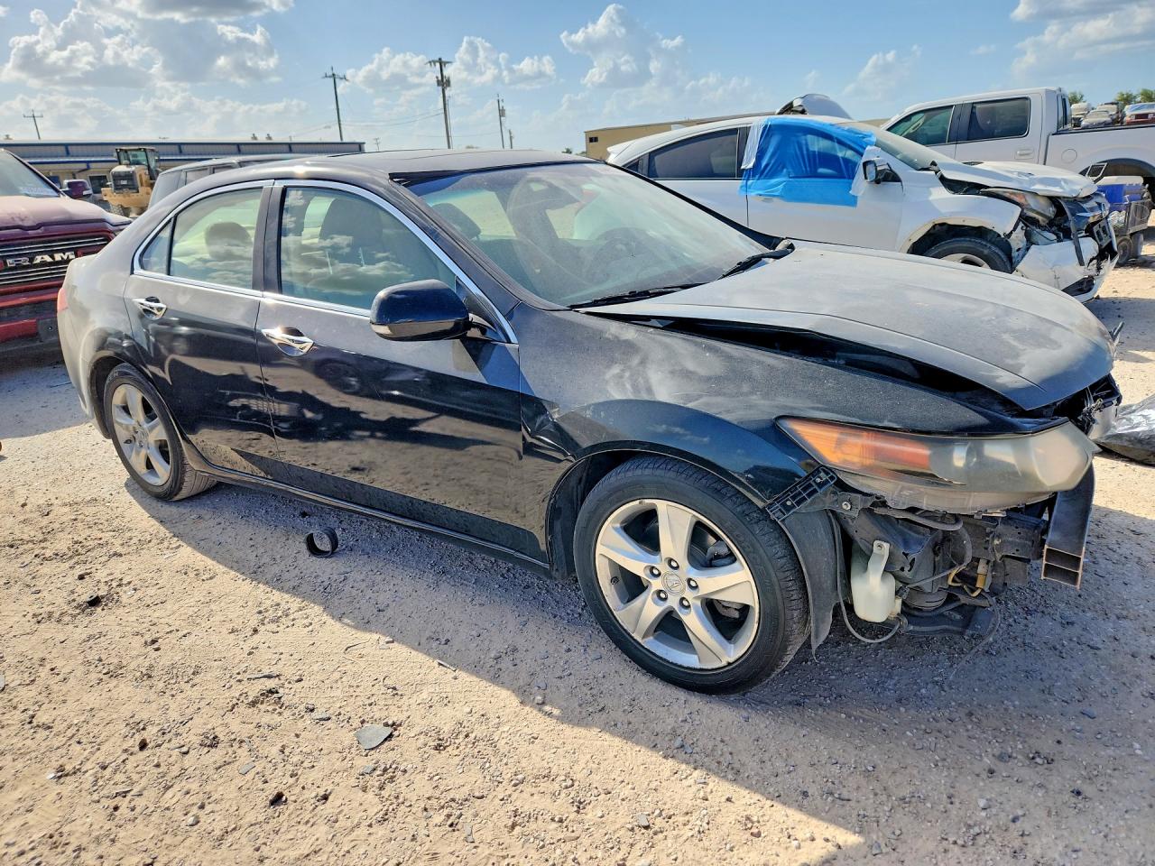 2012 Acura Tsx Black vin: JH4CU2F42CC026656