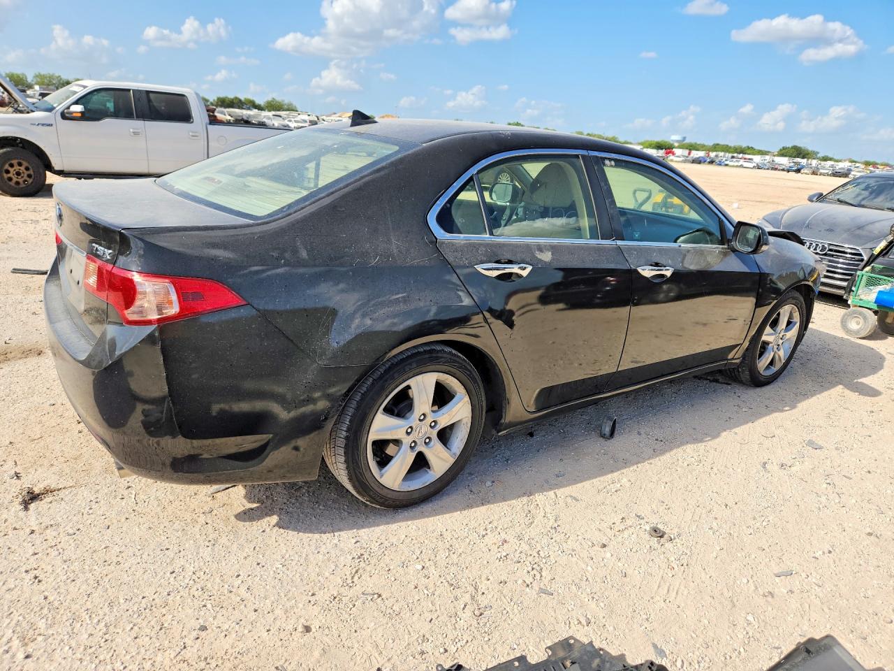 2012 Acura Tsx Black vin: JH4CU2F42CC026656
