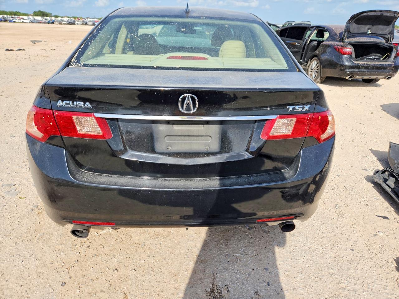 2012 Acura Tsx Black vin: JH4CU2F42CC026656