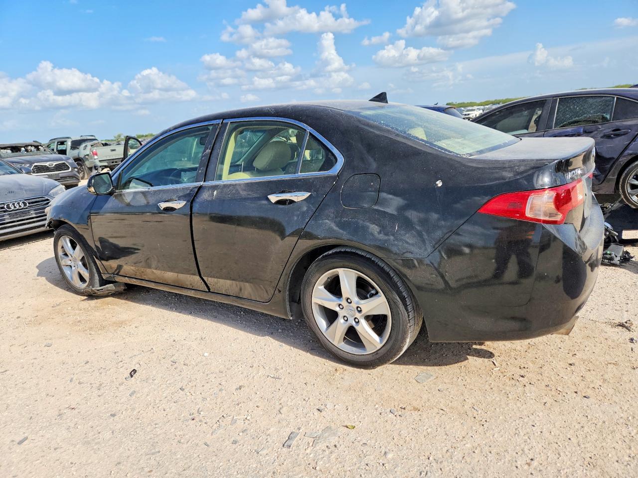 2012 Acura Tsx Black vin: JH4CU2F42CC026656