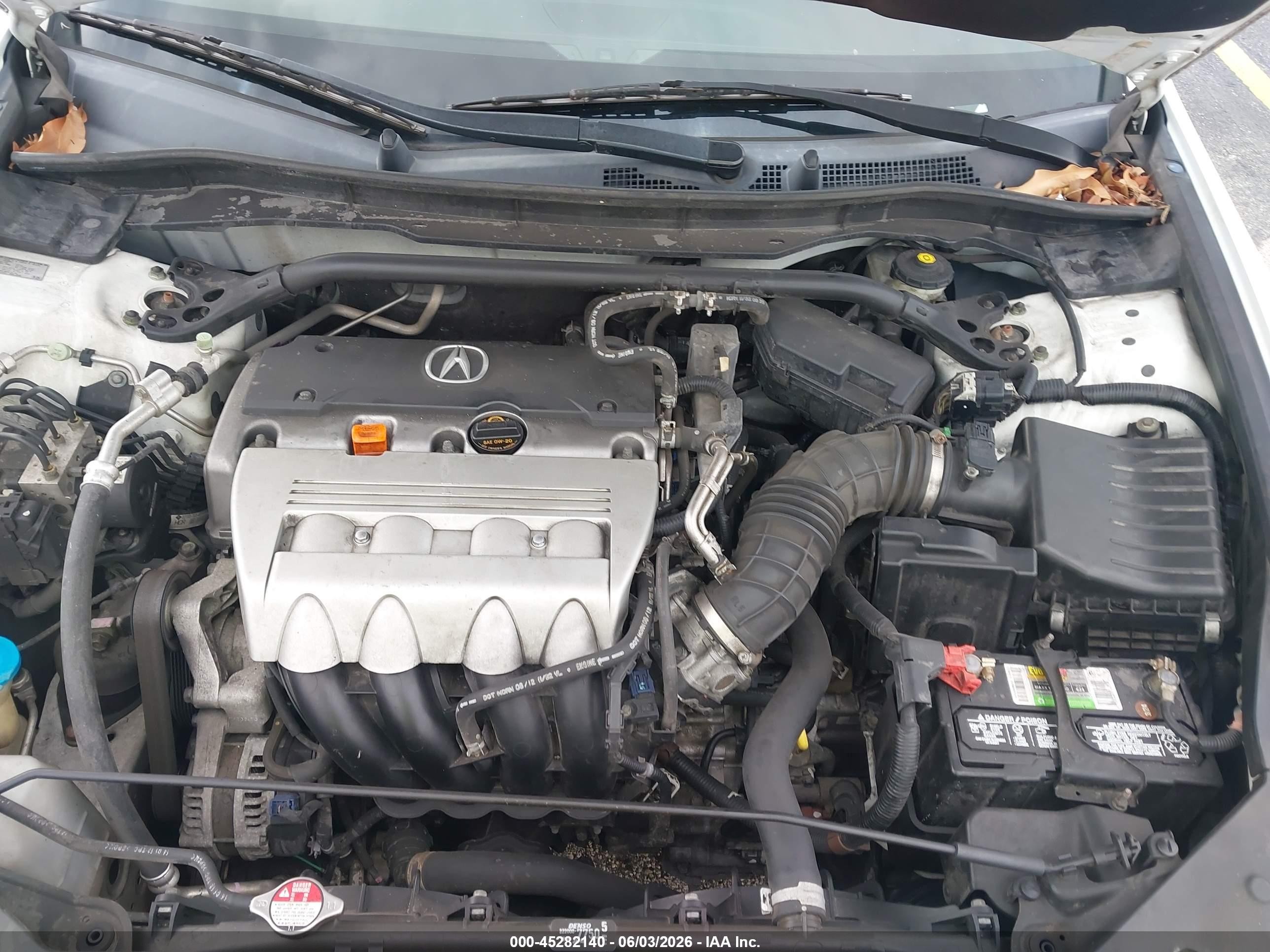 2013 Acura Tsx 2.4 White vin: JH4CU2F42DC001029