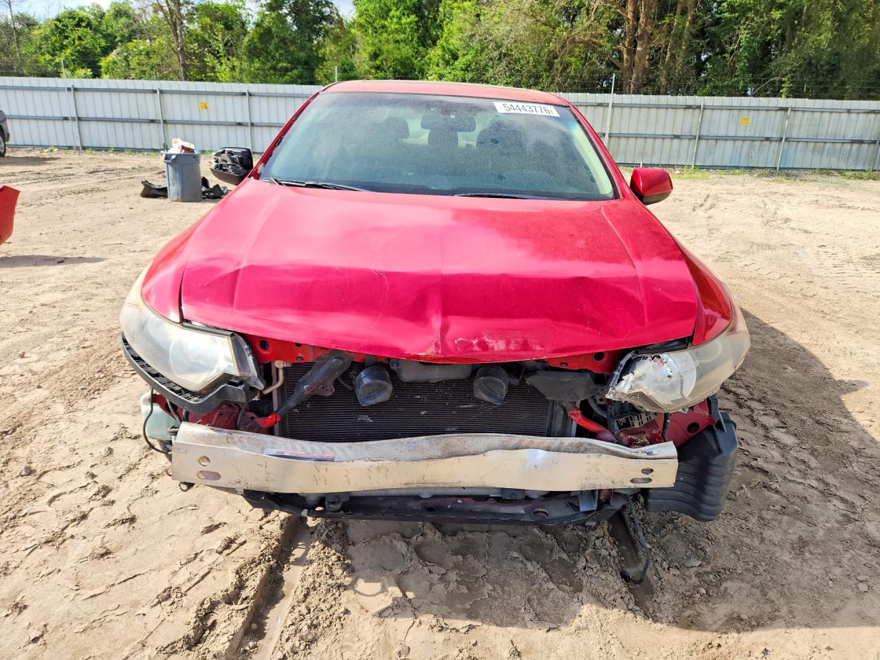 2013 Acura Tsx Red vin: JH4CU2F42DC003542