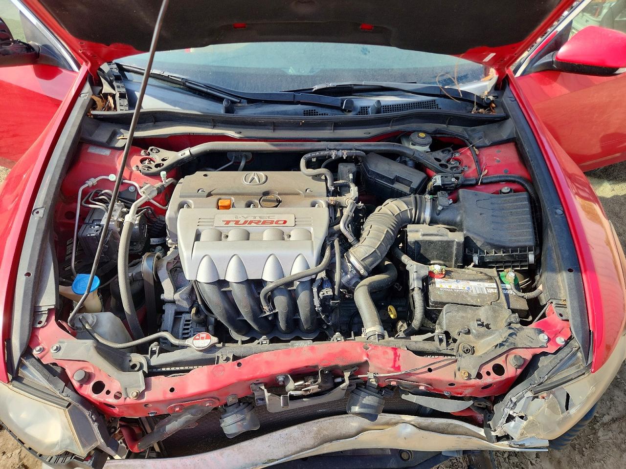 2013 Acura Tsx Red vin: JH4CU2F42DC003542