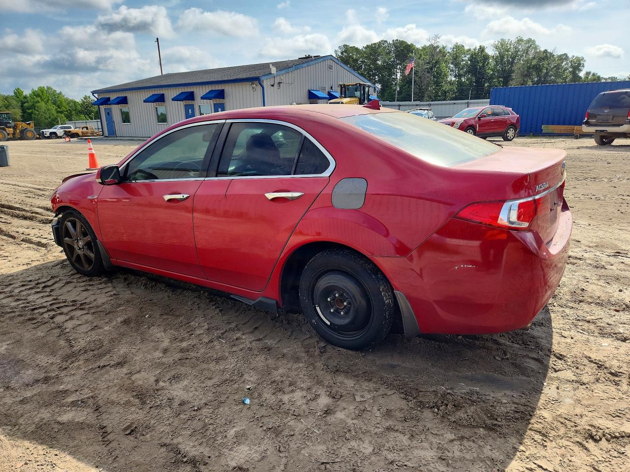 2013 Acura Tsx Red vin: JH4CU2F42DC003542