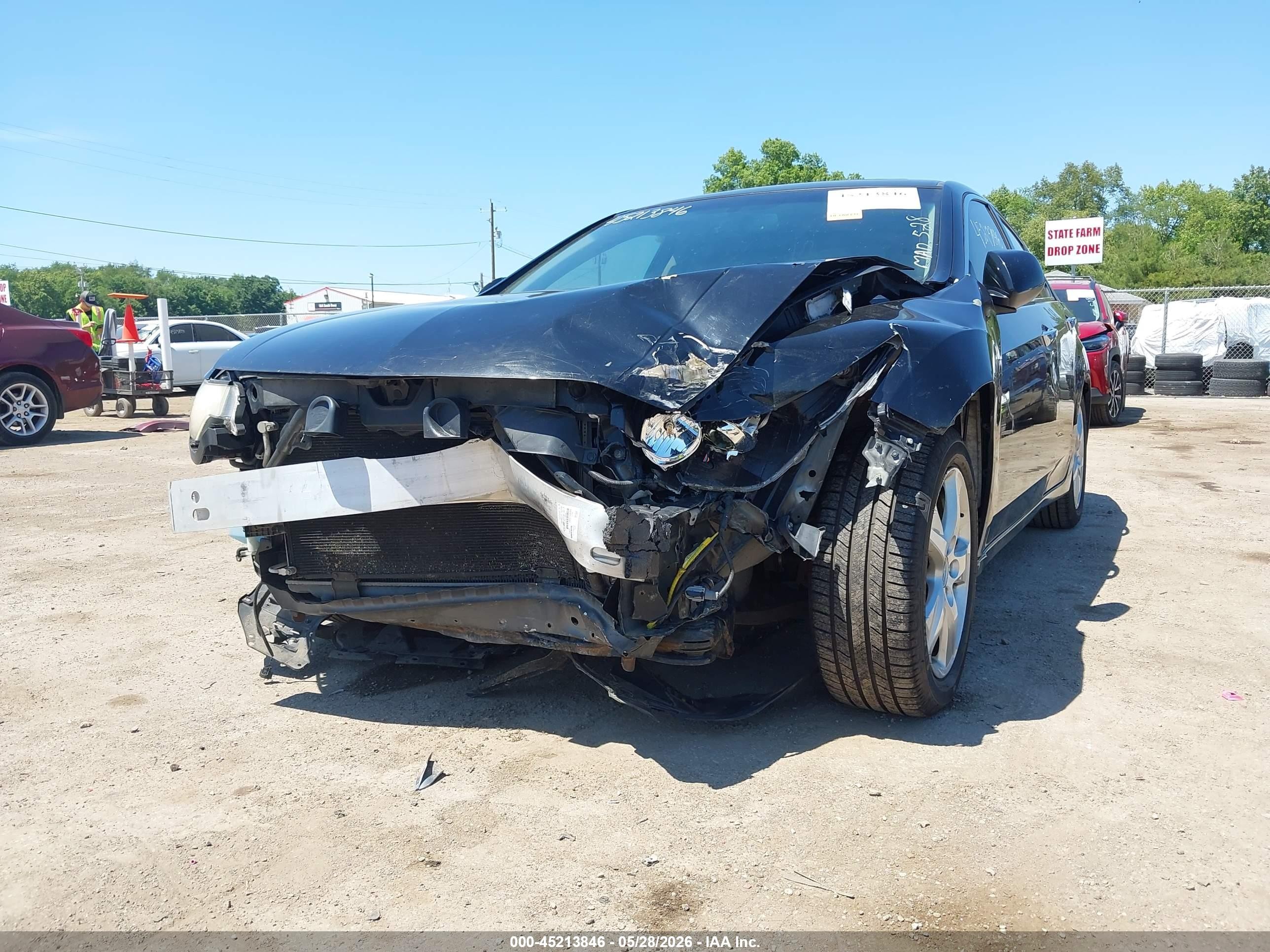 2013 Acura Tsx 2.4 Black vin: JH4CU2F42DC004545