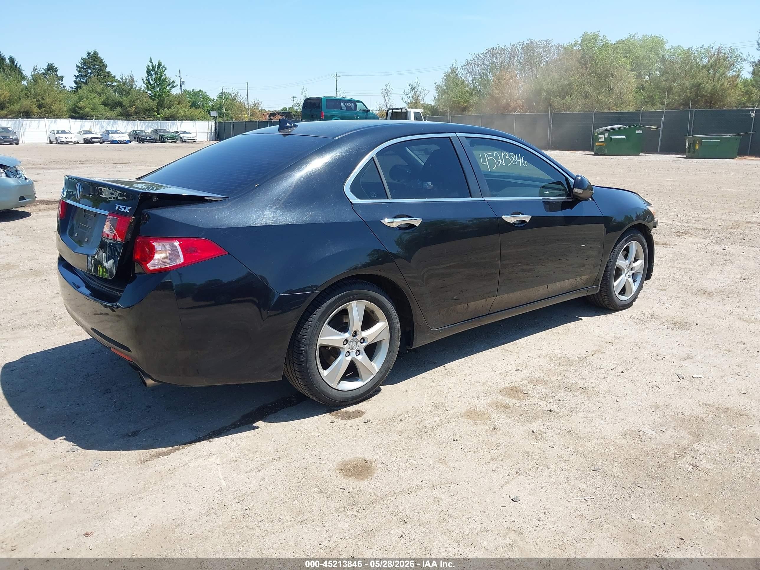 2013 Acura Tsx 2.4 Black vin: JH4CU2F42DC004545