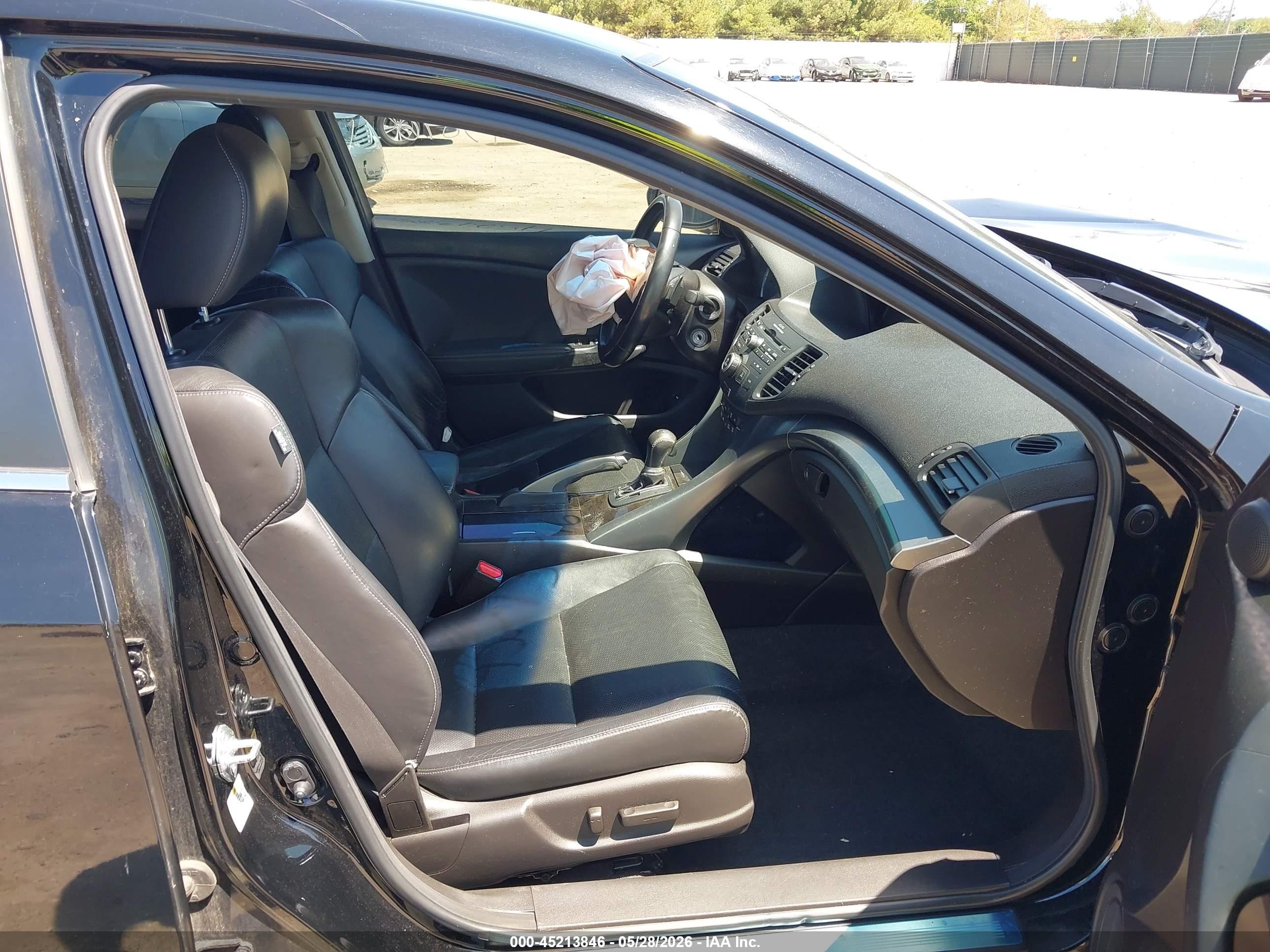 2013 Acura Tsx 2.4 Black vin: JH4CU2F42DC004545
