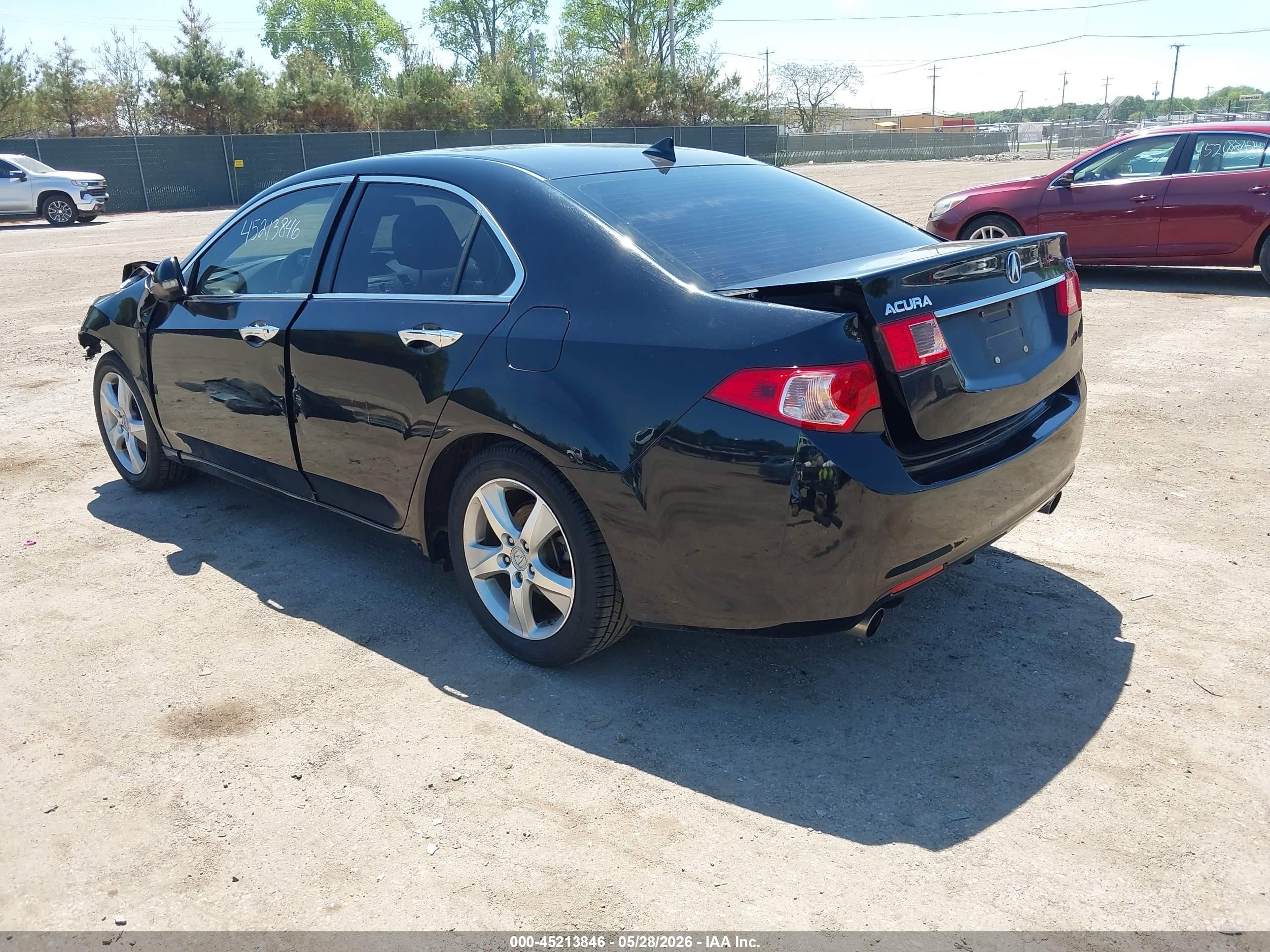 2013 Acura Tsx 2.4 Black vin: JH4CU2F42DC004545