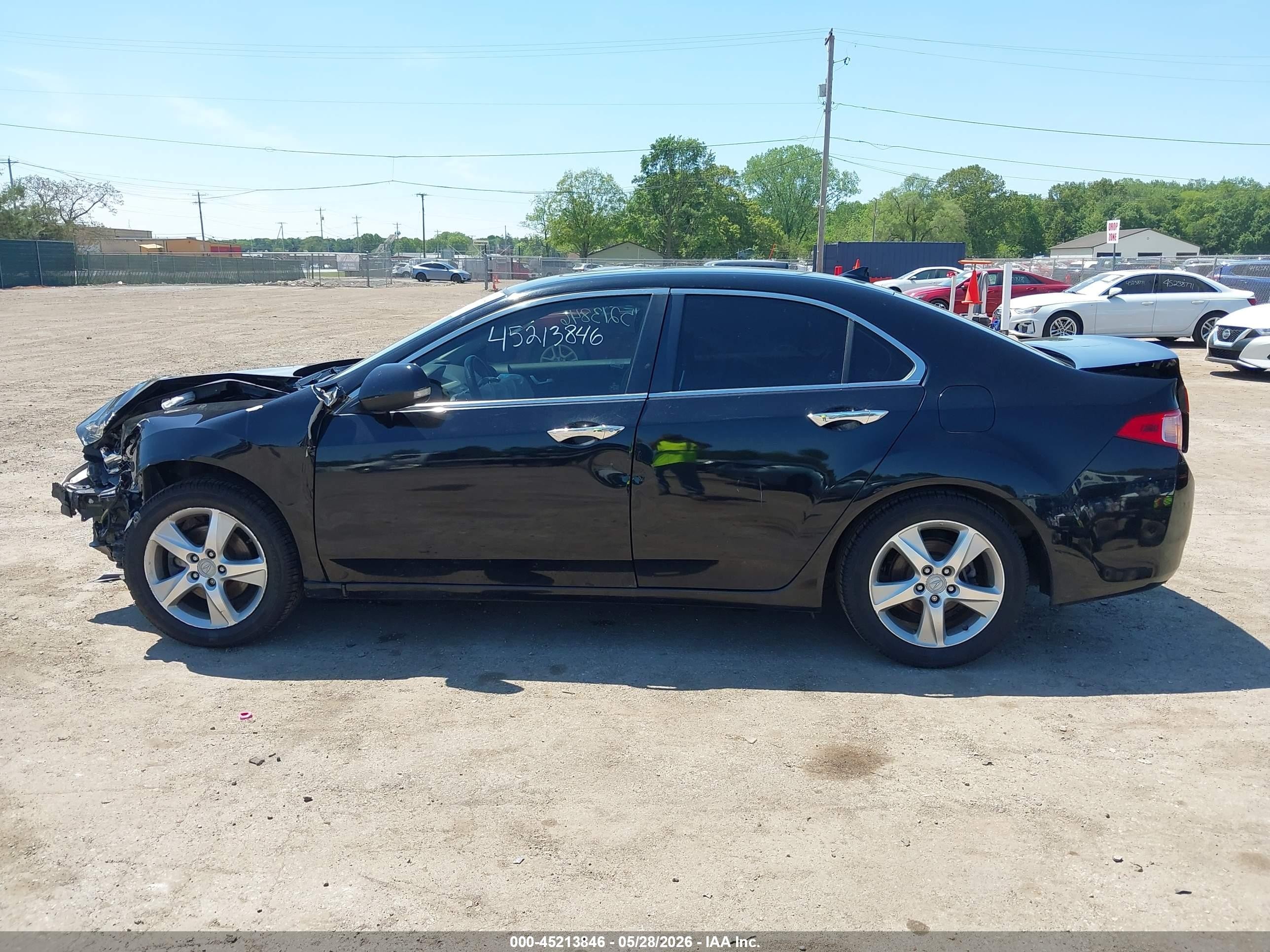 2013 Acura Tsx 2.4 Black vin: JH4CU2F42DC004545