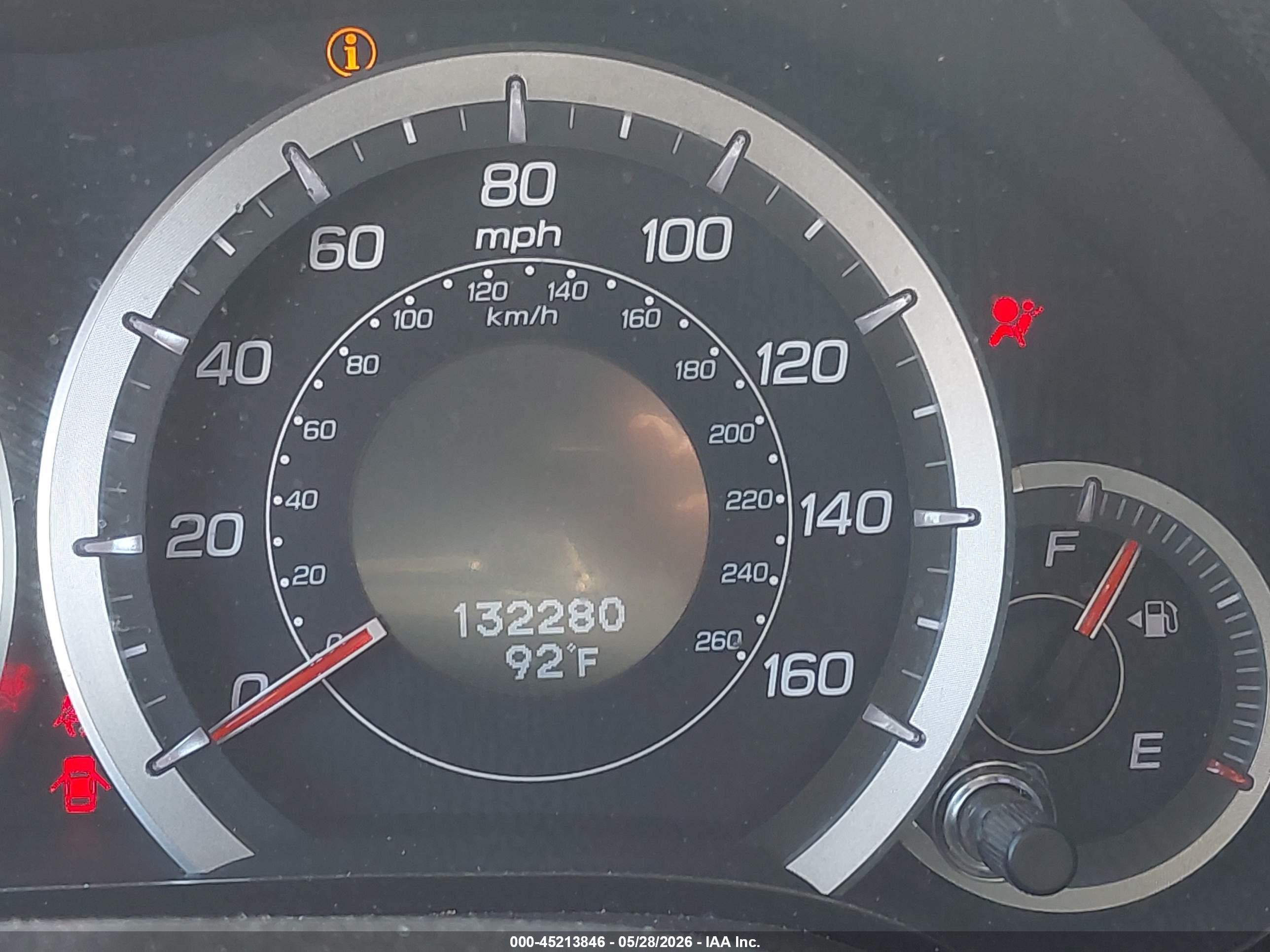 2013 Acura Tsx 2.4 Black vin: JH4CU2F42DC004545