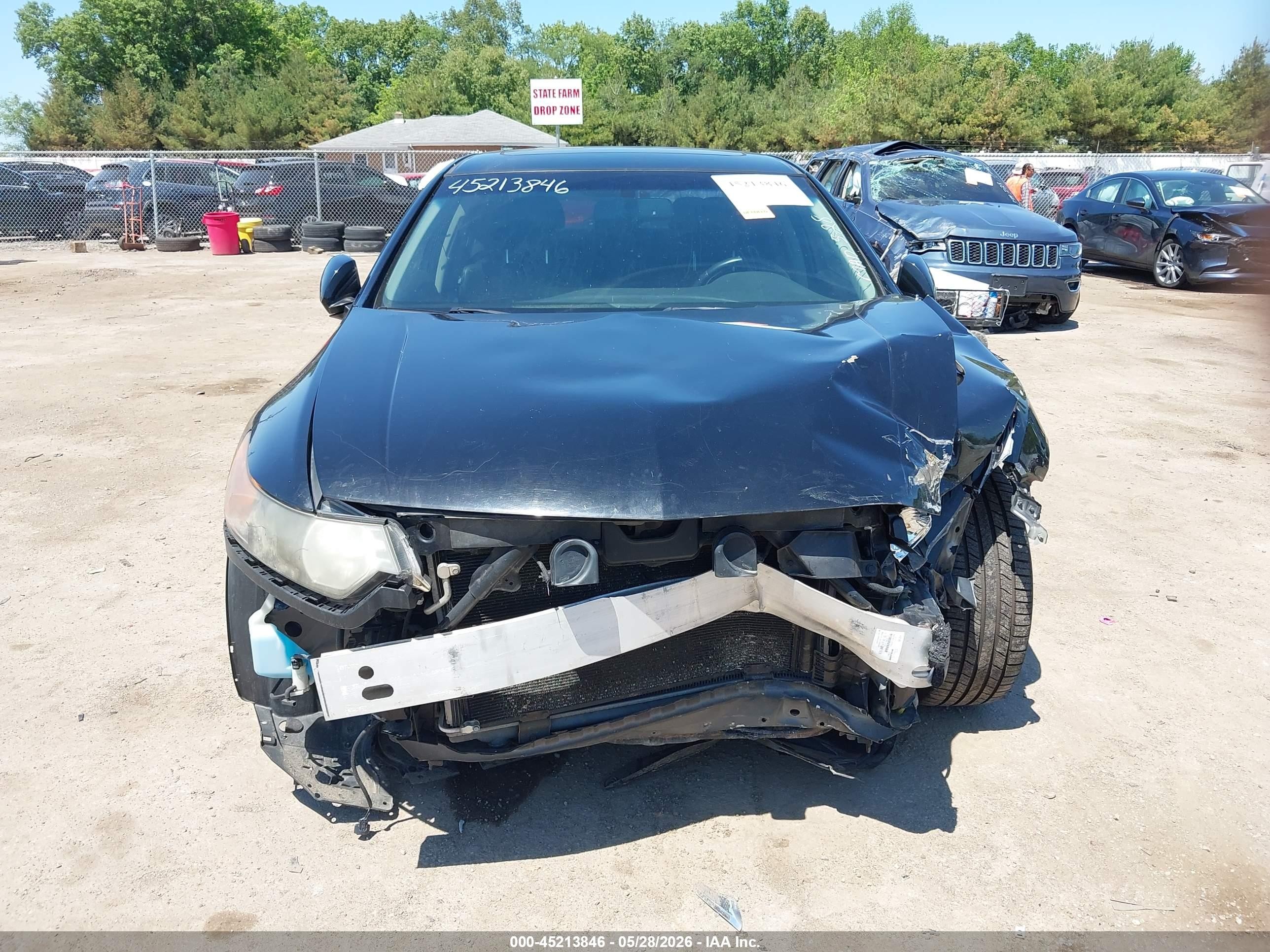 2013 Acura Tsx 2.4 Black vin: JH4CU2F42DC004545