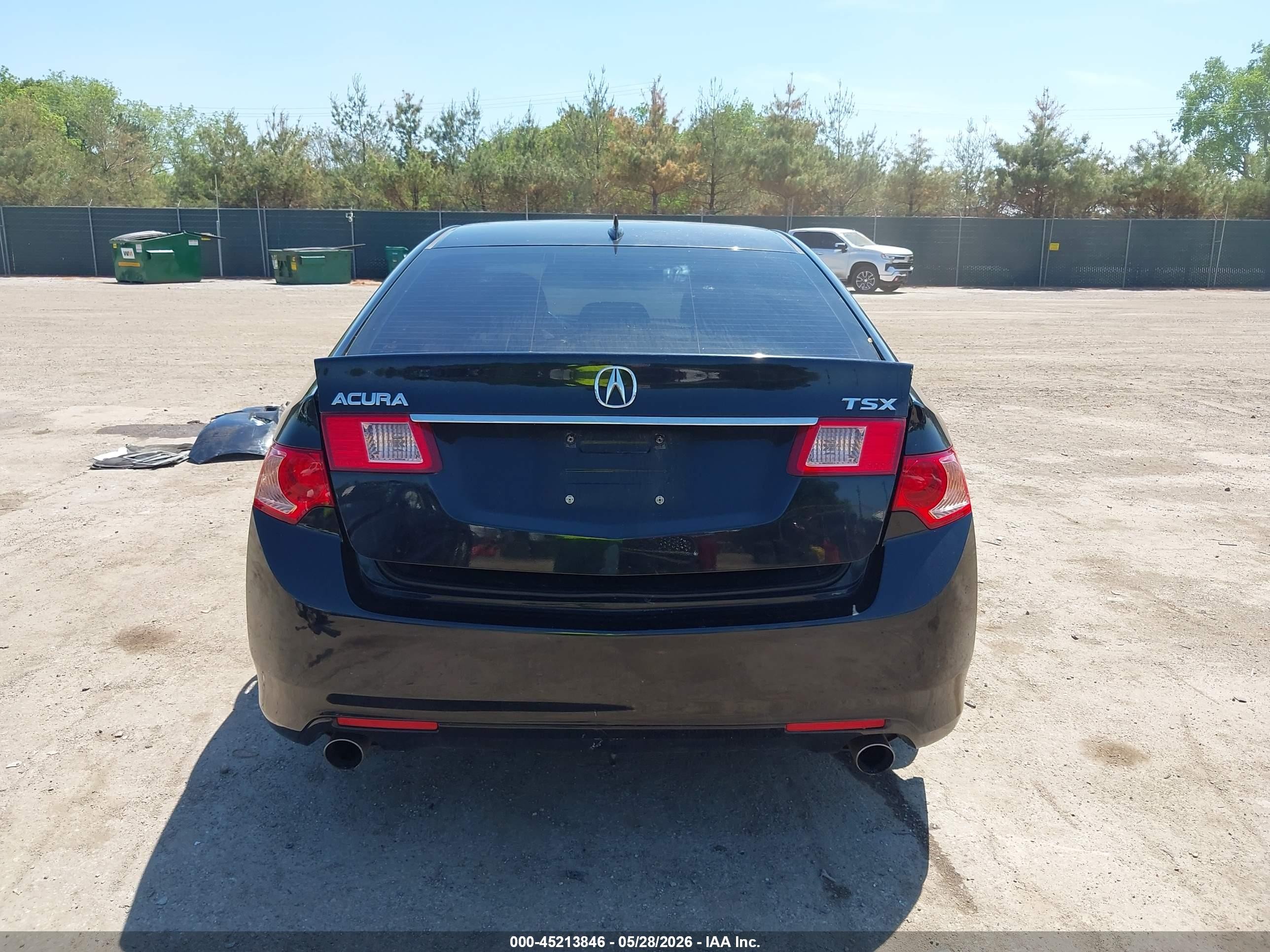 2013 Acura Tsx 2.4 Black vin: JH4CU2F42DC004545