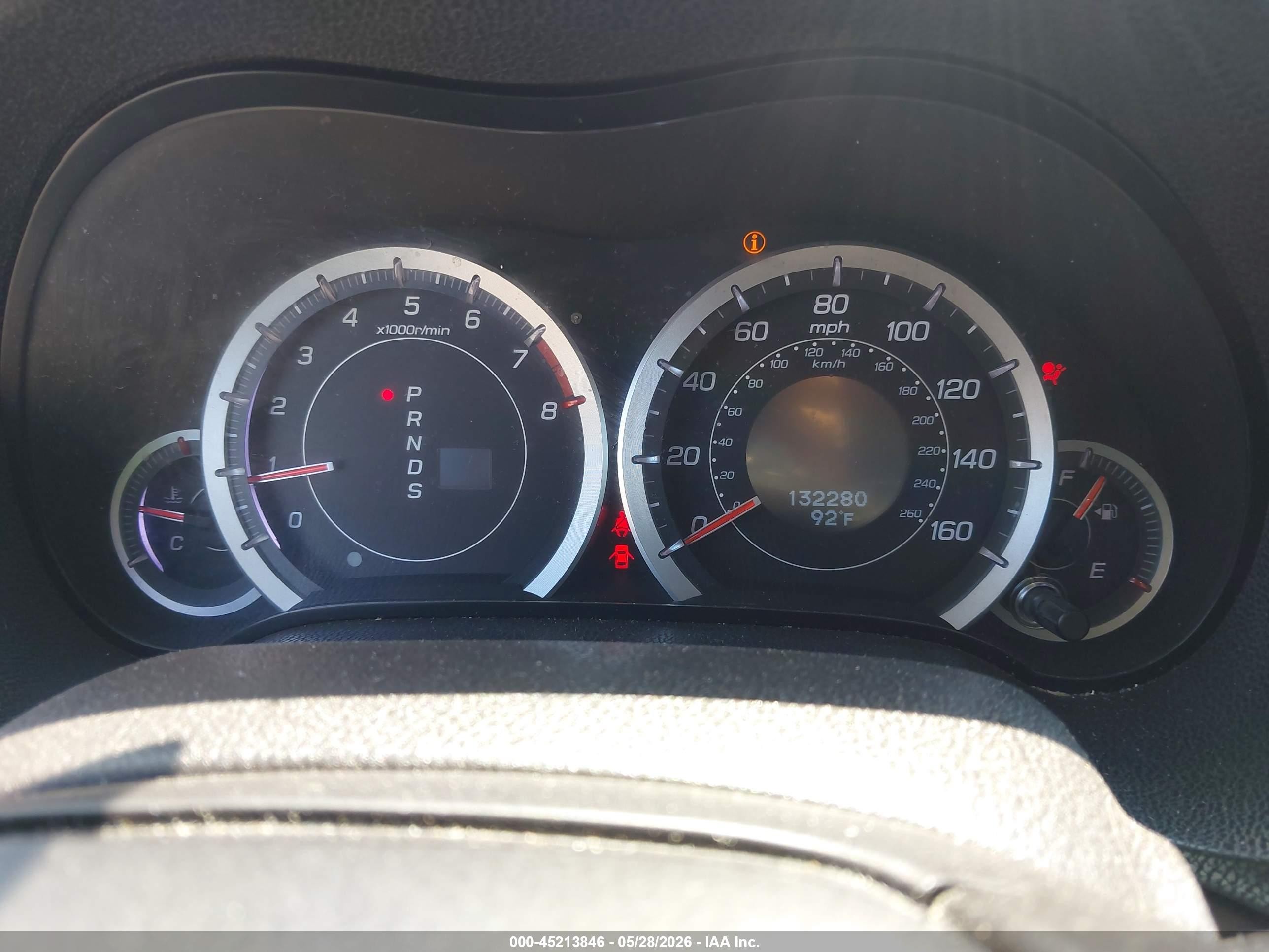 2013 Acura Tsx 2.4 Black vin: JH4CU2F42DC004545