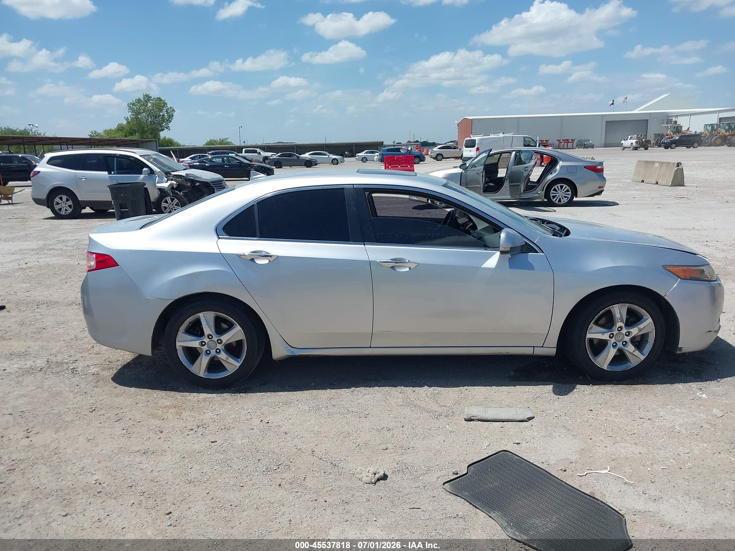 2013 Acura Tsx 2.4 Silver vin: JH4CU2F42DC011320