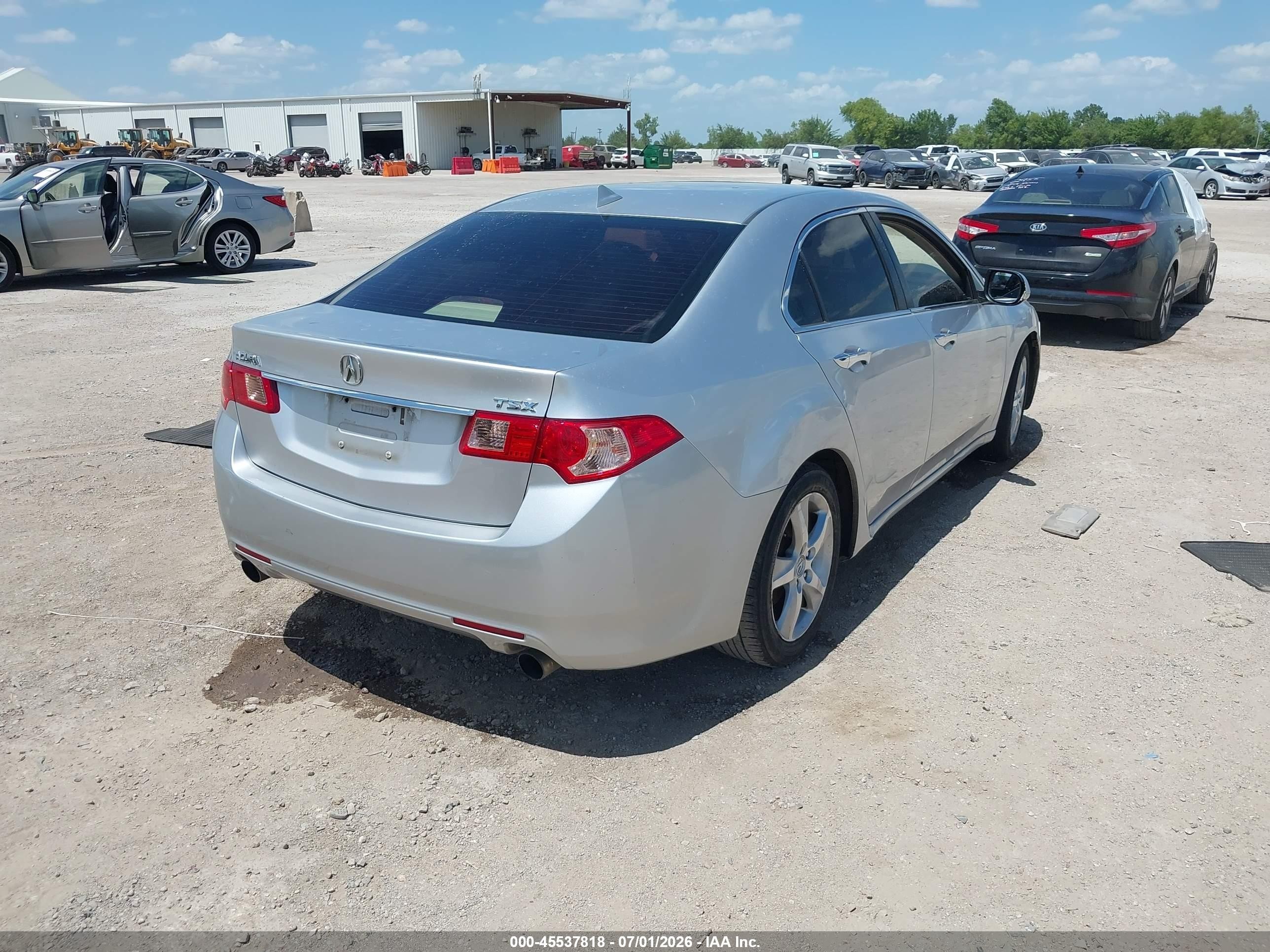 2013 Acura Tsx 2.4 Silver vin: JH4CU2F42DC011320