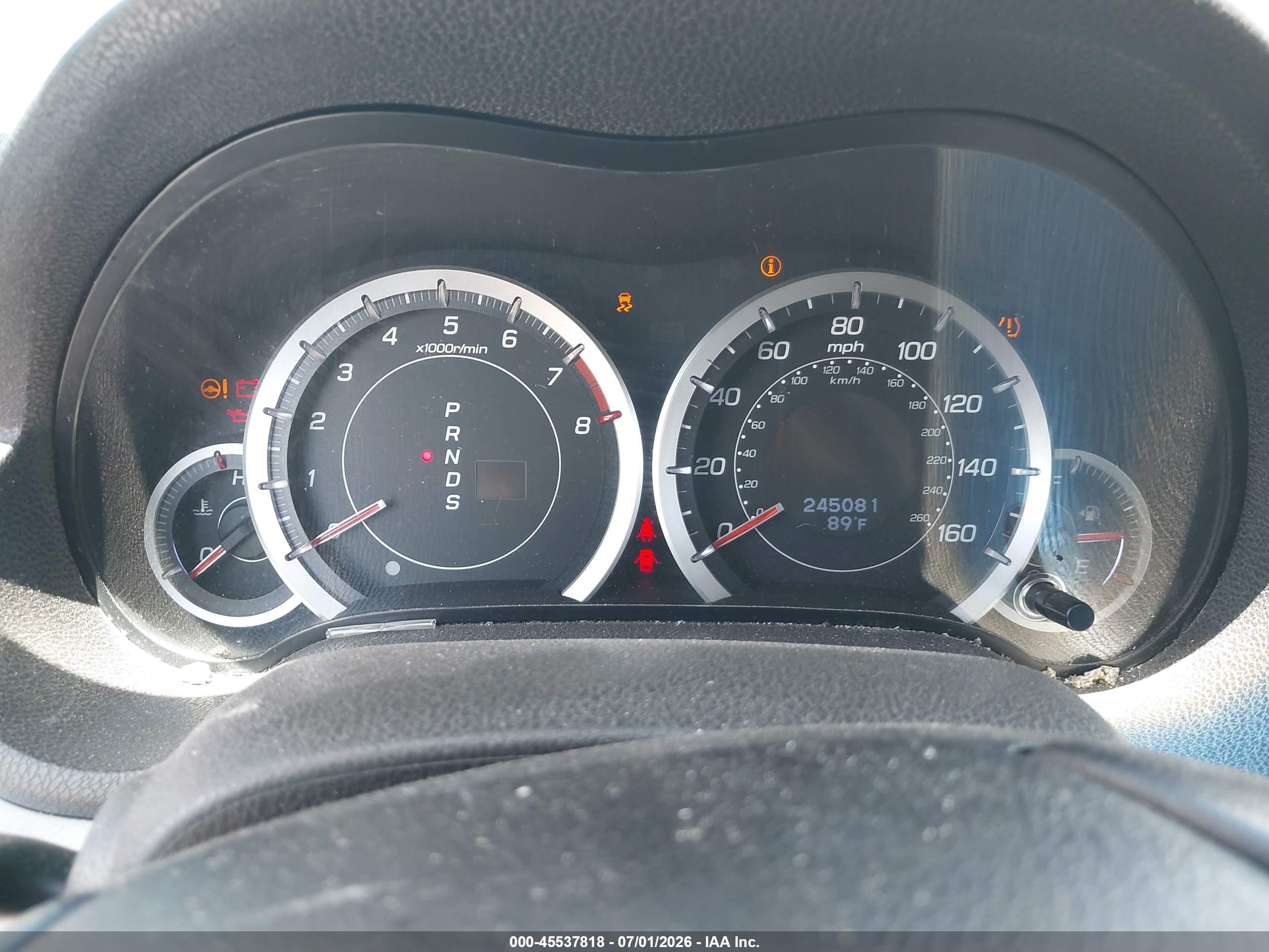 2013 Acura Tsx 2.4 Silver vin: JH4CU2F42DC011320