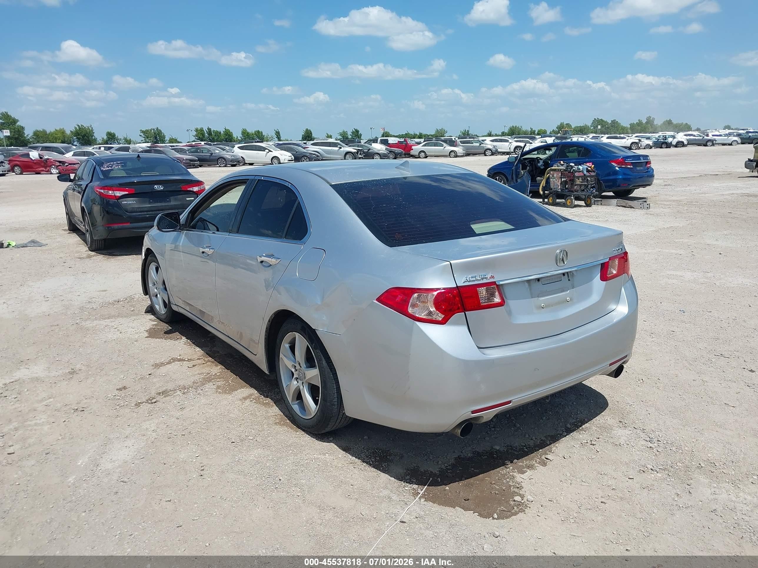 2013 Acura Tsx 2.4 Silver vin: JH4CU2F42DC011320