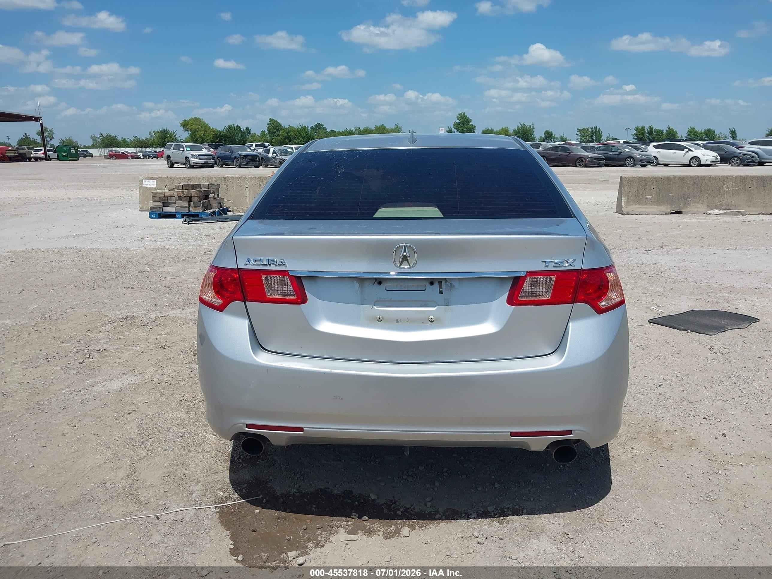 2013 Acura Tsx 2.4 Silver vin: JH4CU2F42DC011320