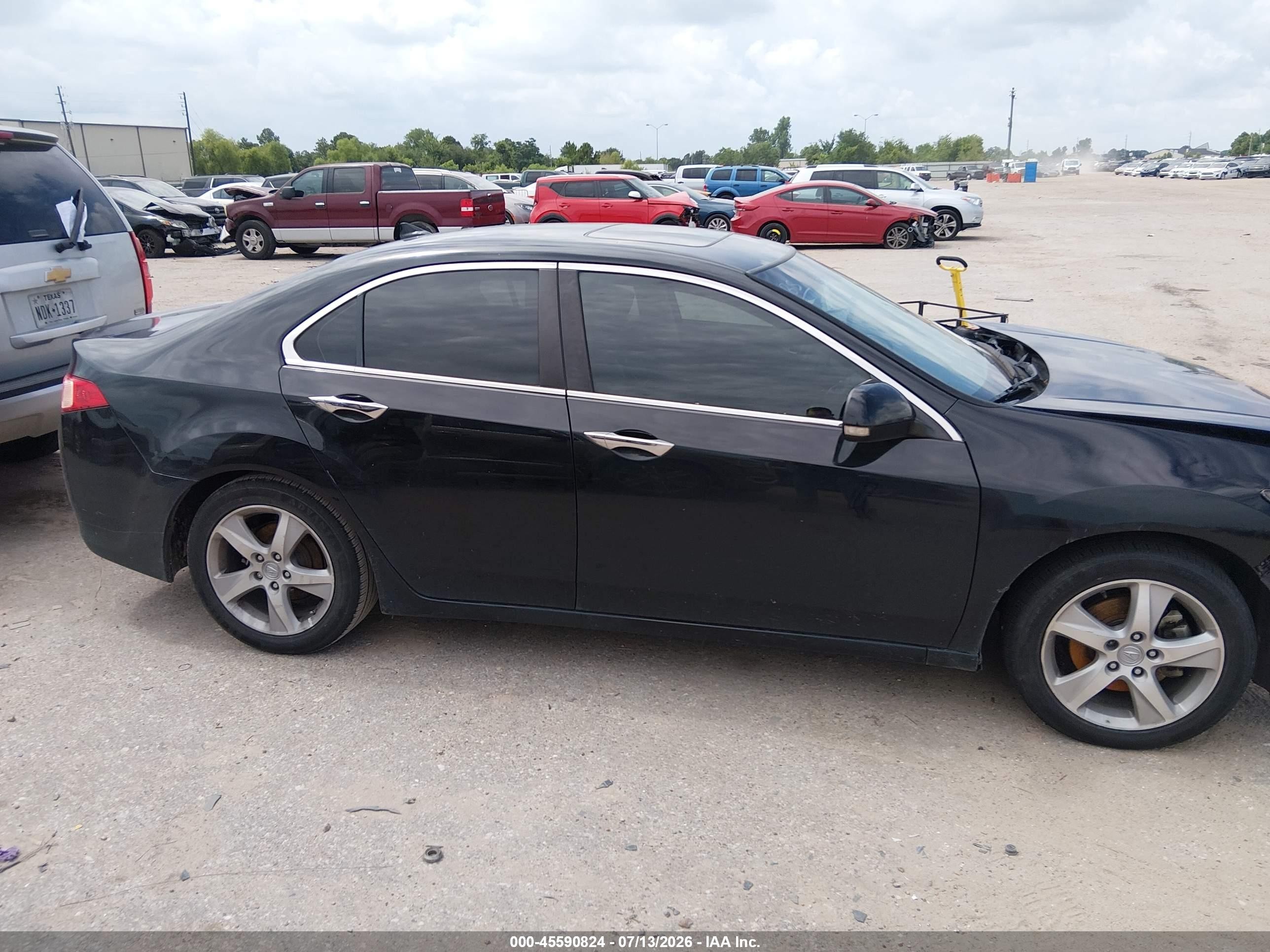 2014 Acura Tsx   Black vin: JH4CU2F42EC004904