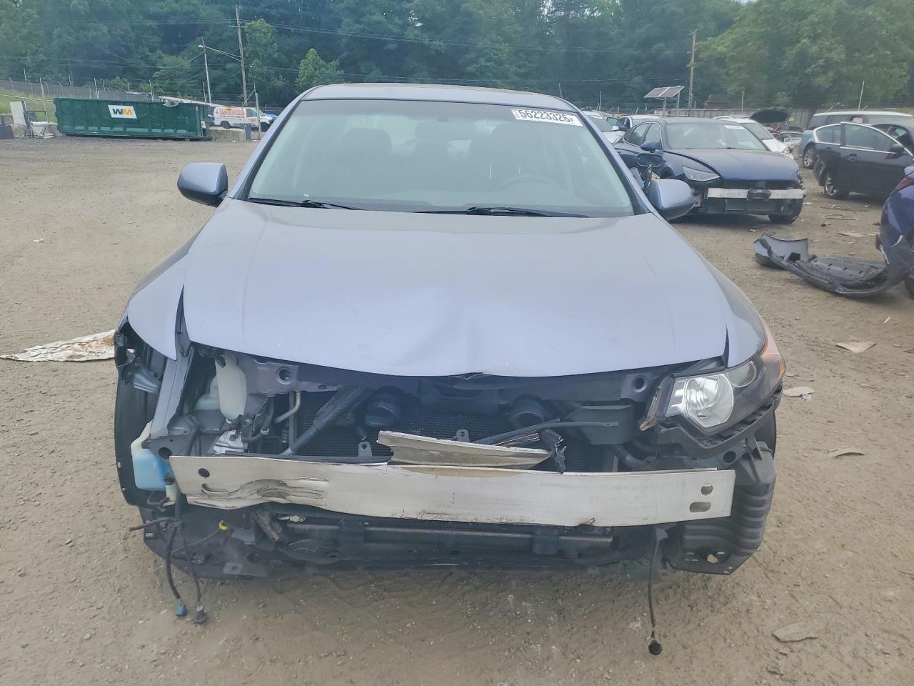 2012 Acura Tsx Blue vin: JH4CU2F43CC016864