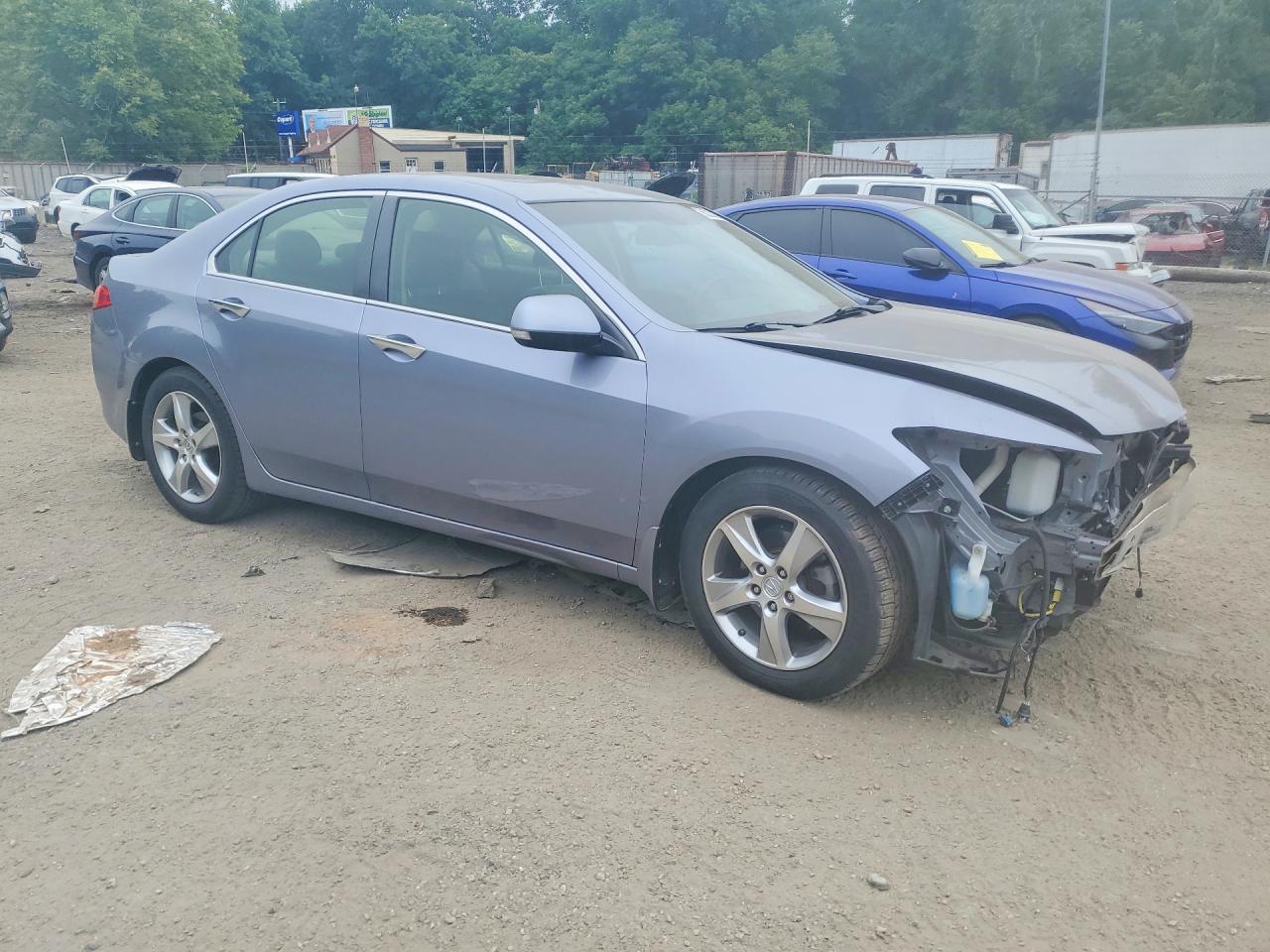 2012 Acura Tsx Blue vin: JH4CU2F43CC016864