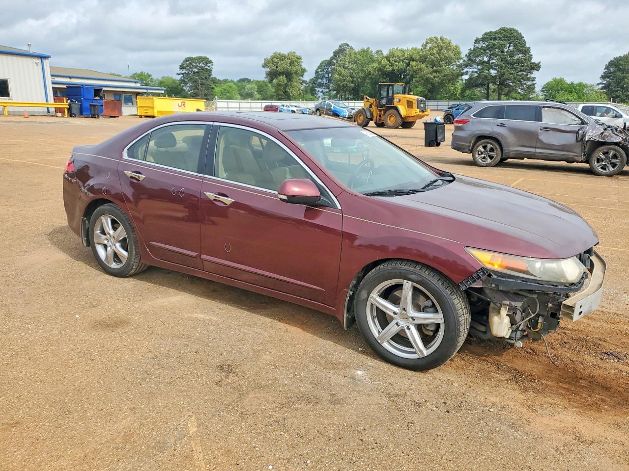 2012 Acura Tsx Maroon vin: JH4CU2F43CC017609