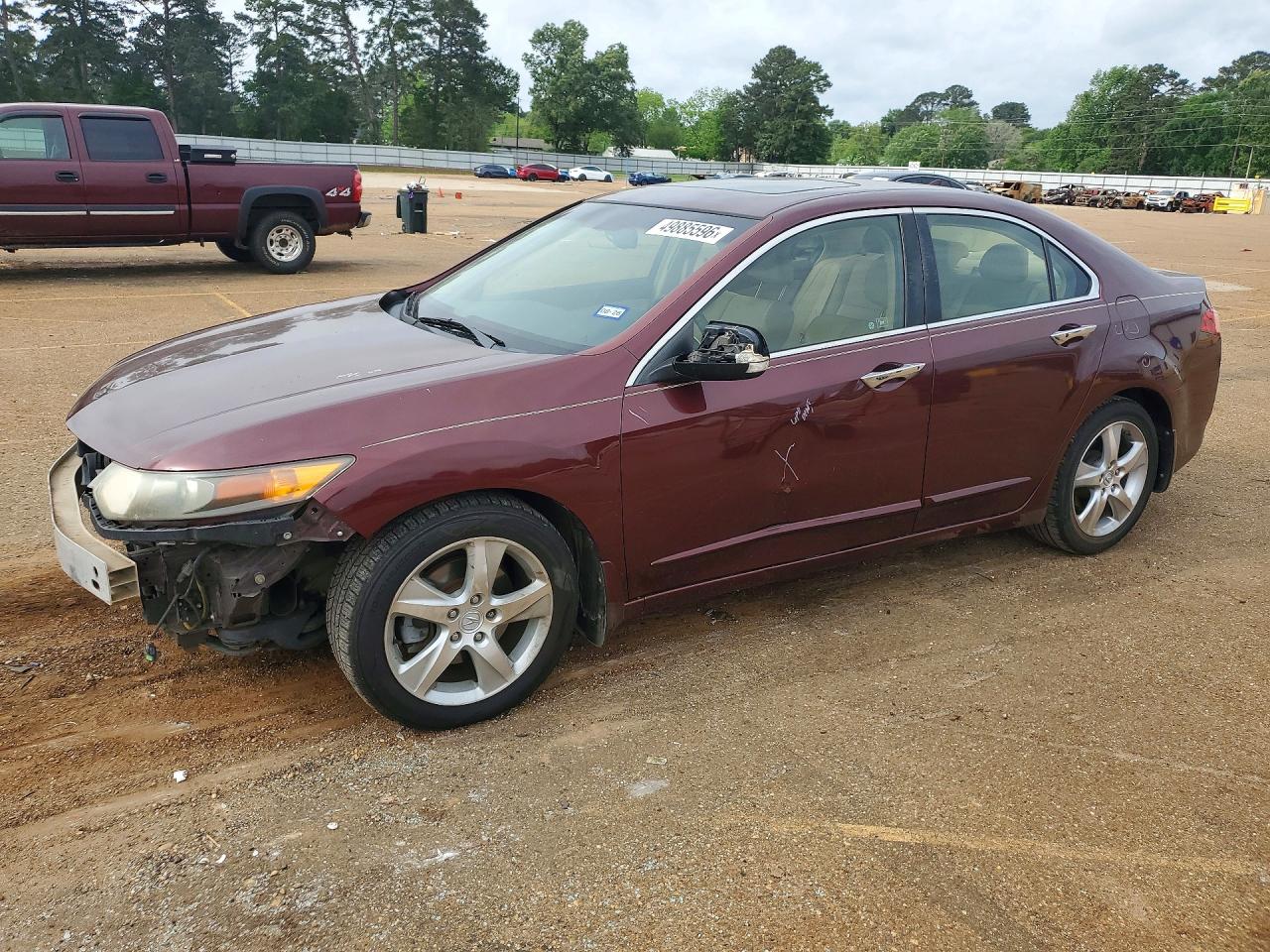 2012 Acura Tsx Maroon vin: JH4CU2F43CC017609