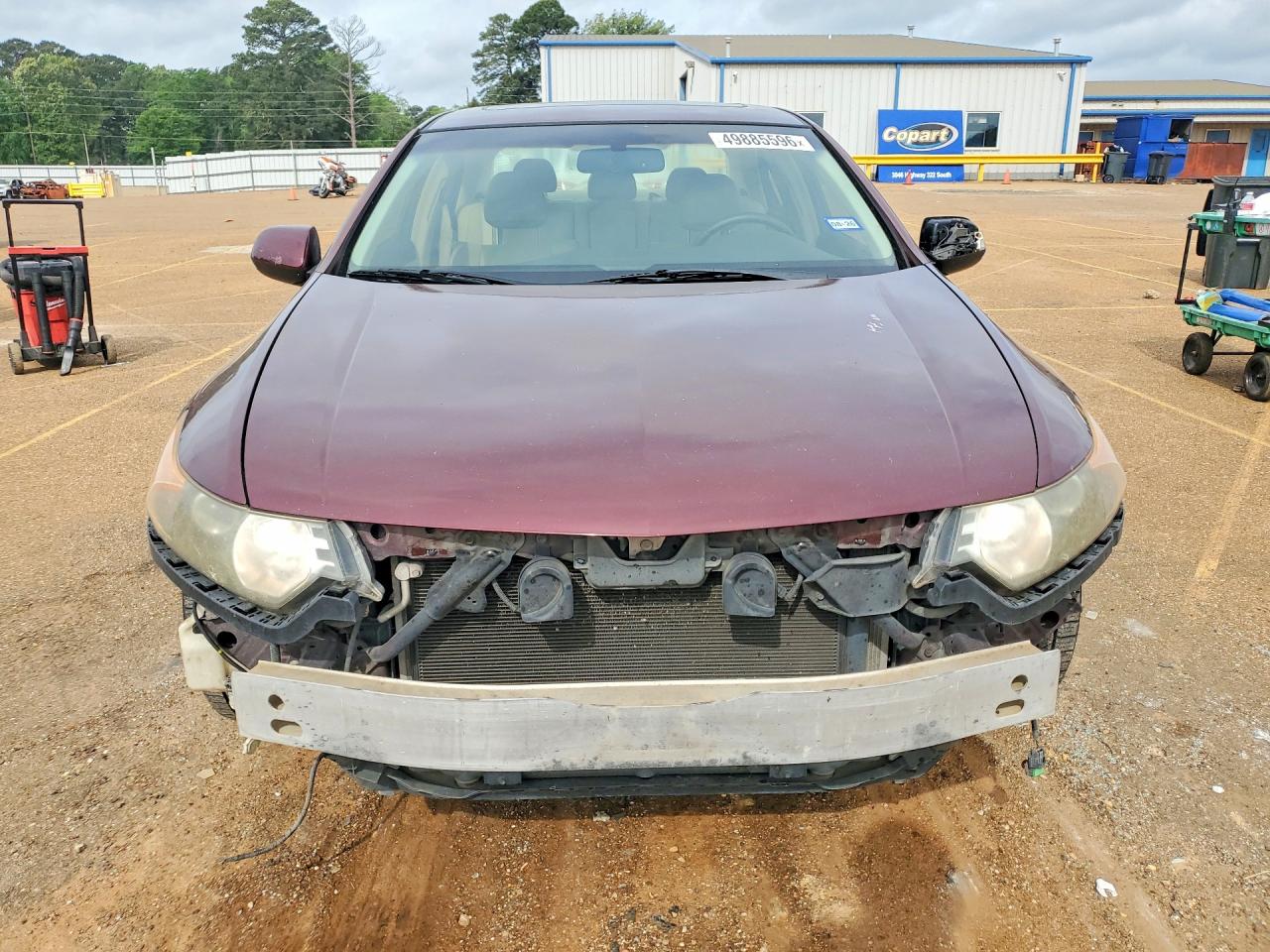 2012 Acura Tsx Maroon vin: JH4CU2F43CC017609