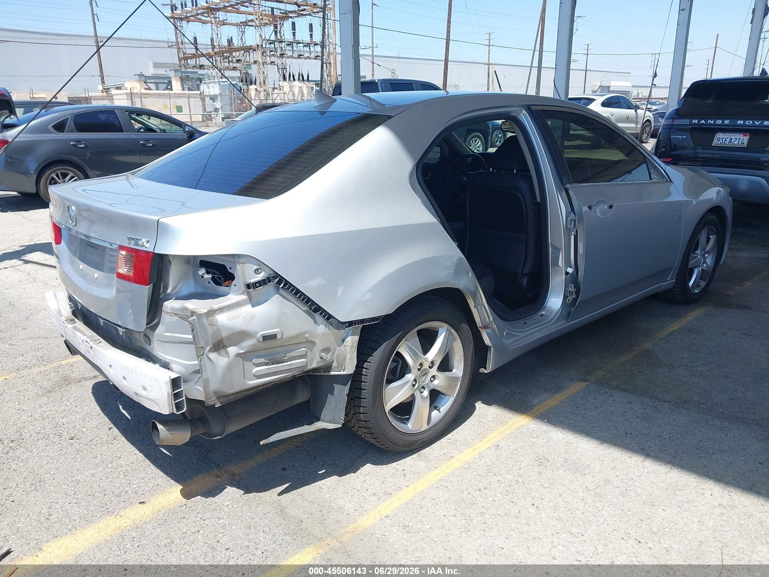 2012 Acura Tsx 2.4 Silver vin: JH4CU2F43CC030523